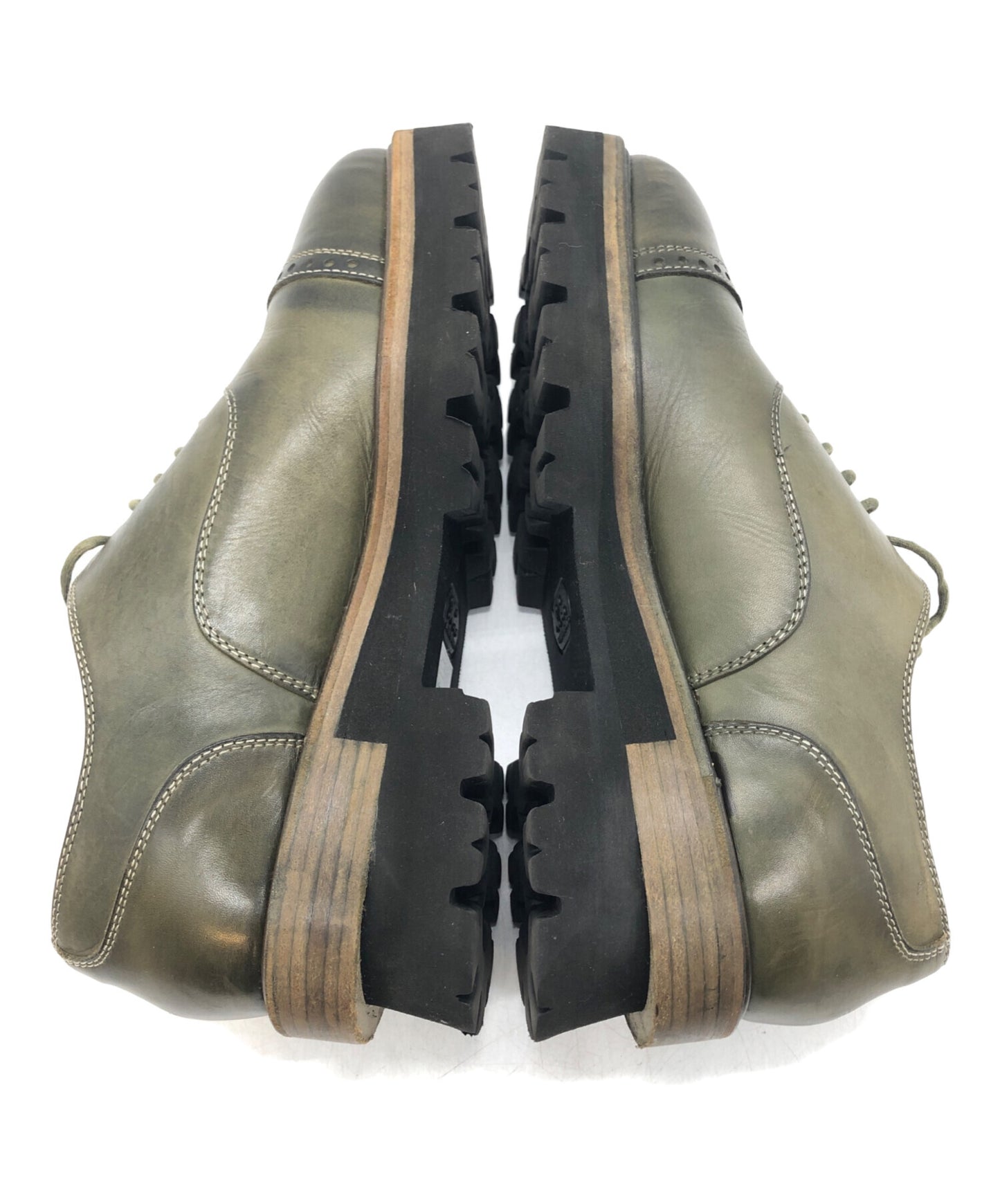 [Pre-owned] MIHARA YASUHIRO stacked heel shoes 63200300