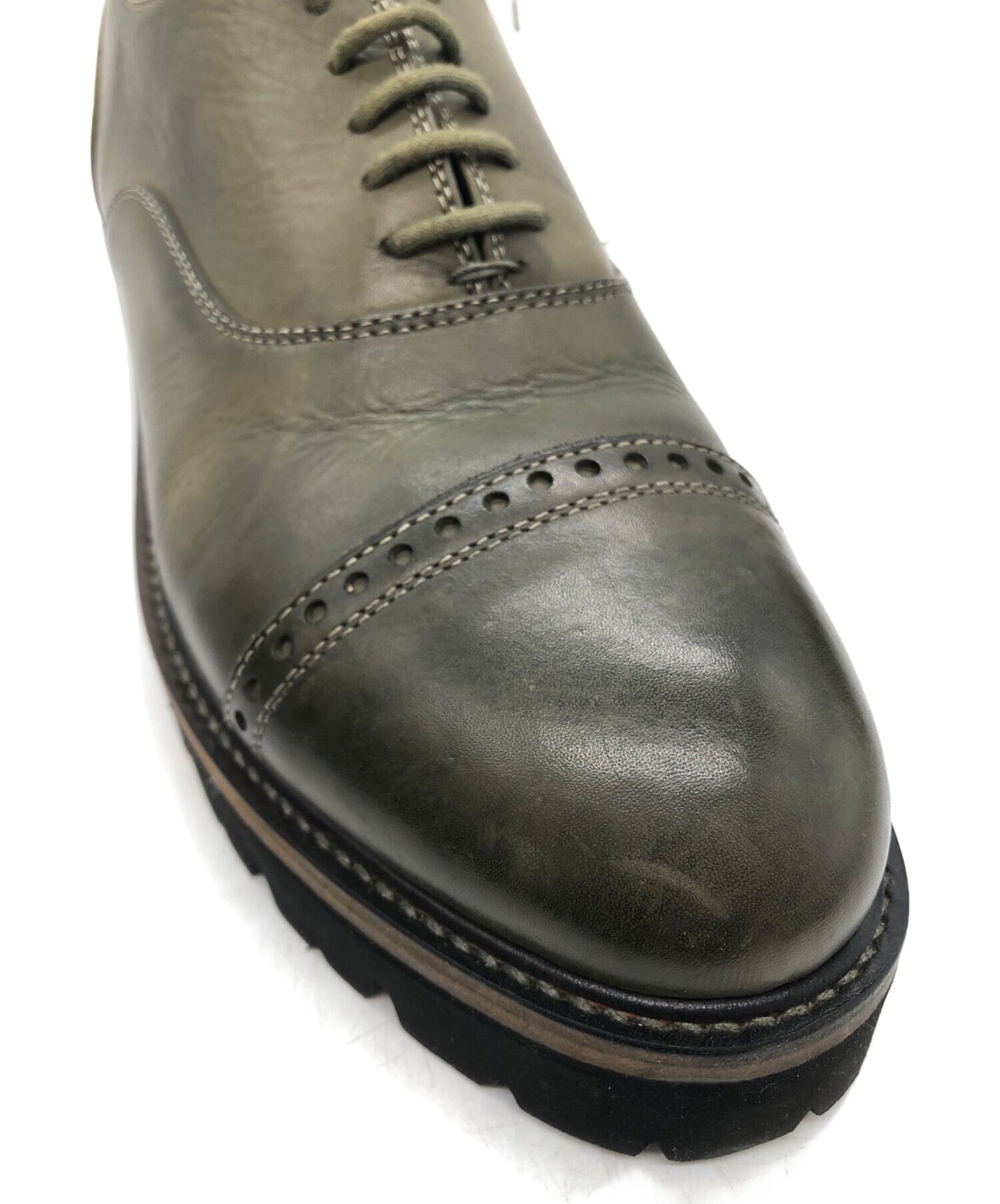 [Pre-owned] MIHARA YASUHIRO stacked heel shoes 63200300