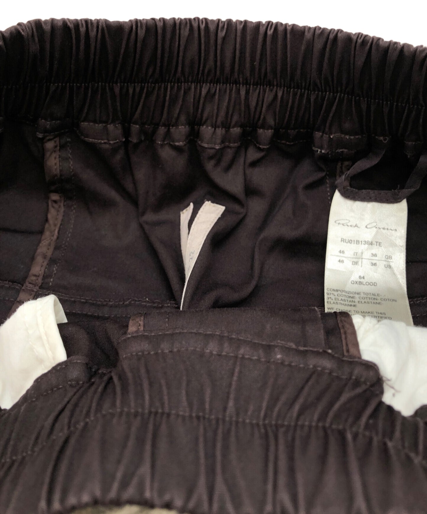 [Pre-owned] RICK OWENS sarouel shorts RU01B1384-TE