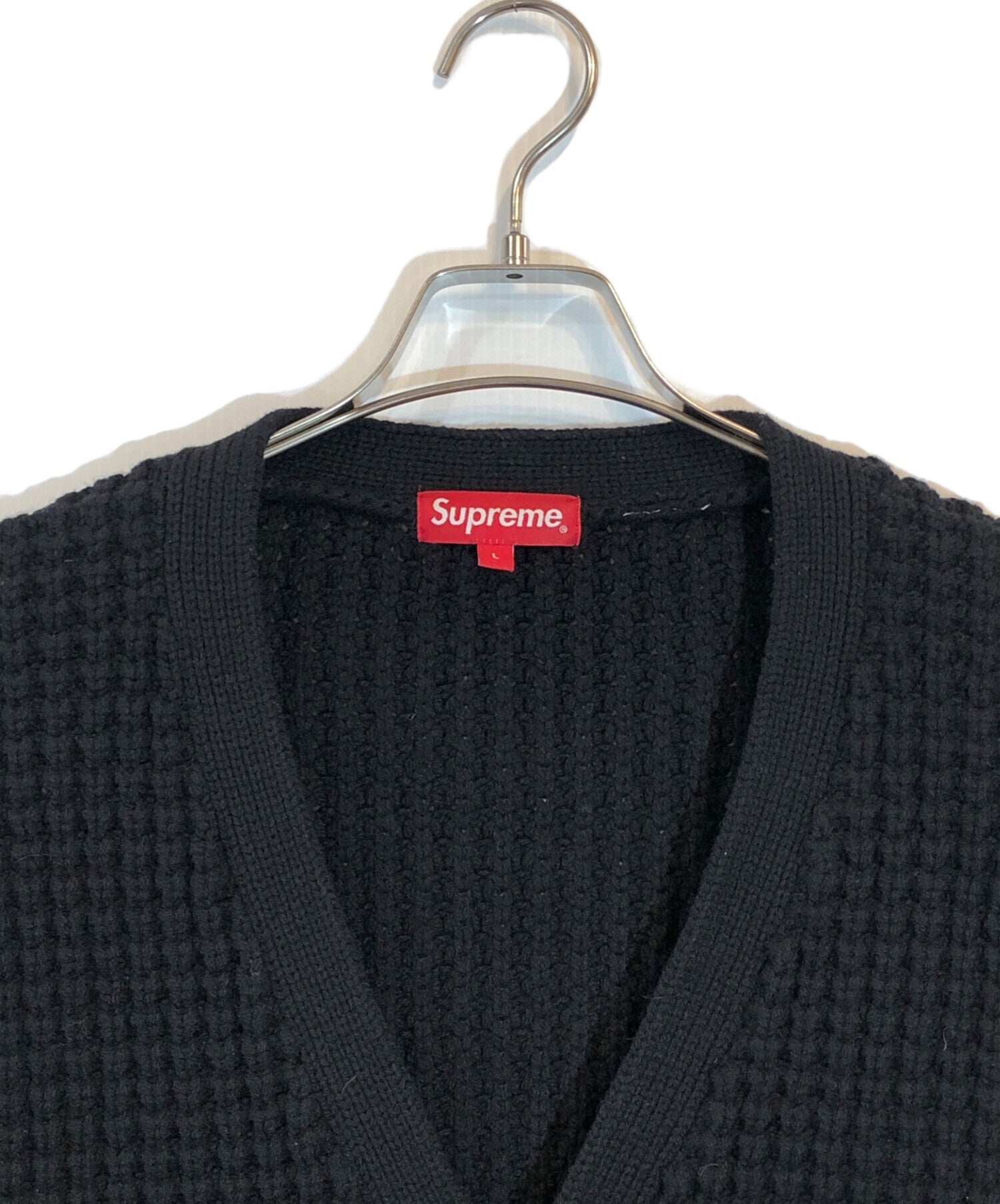 Supreme Waffle Knit Cardigan 21FW 野村訓市 Supreme waffle knit