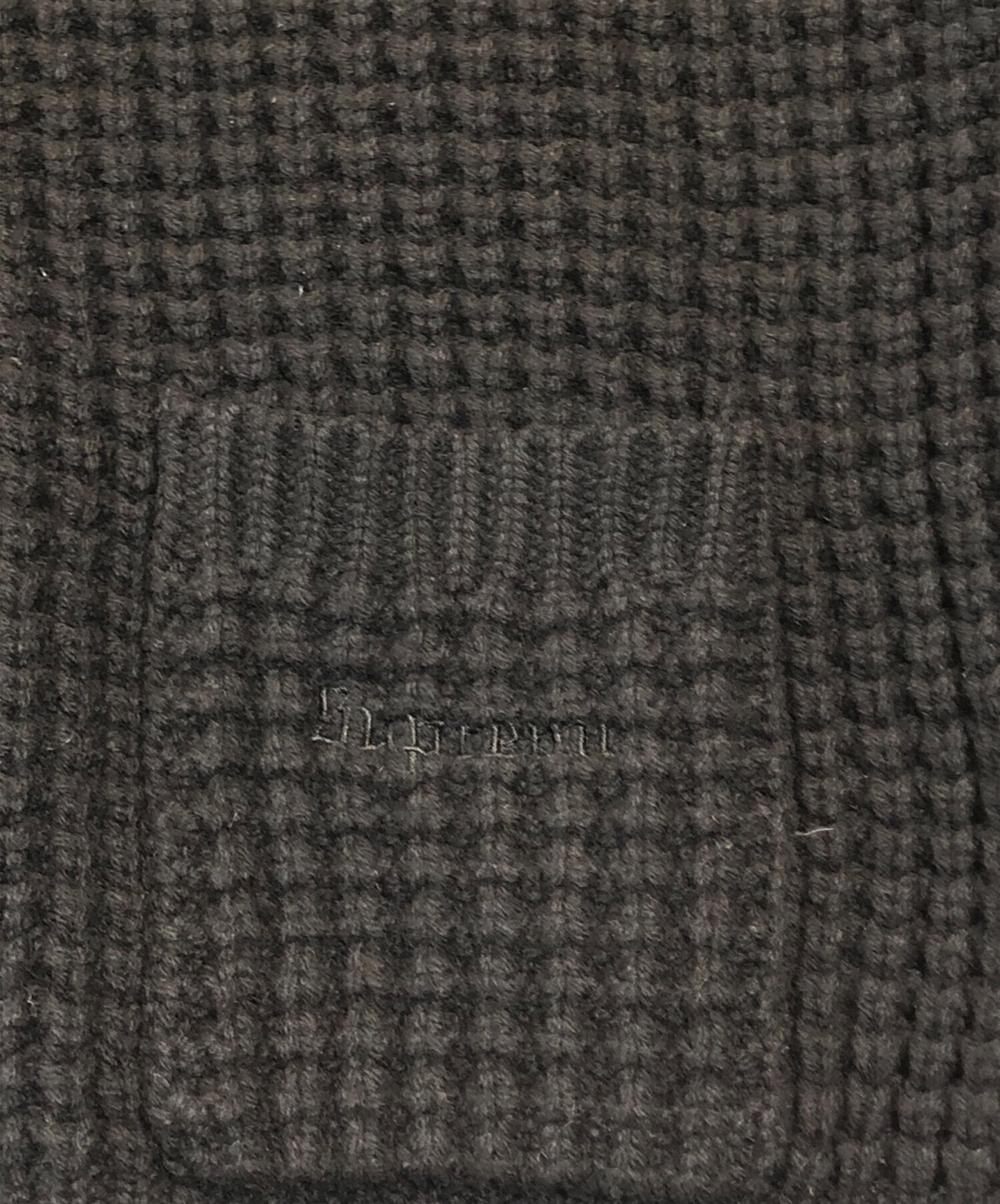 [Pre-owned] SUPREME Waffle Knit Cardigan