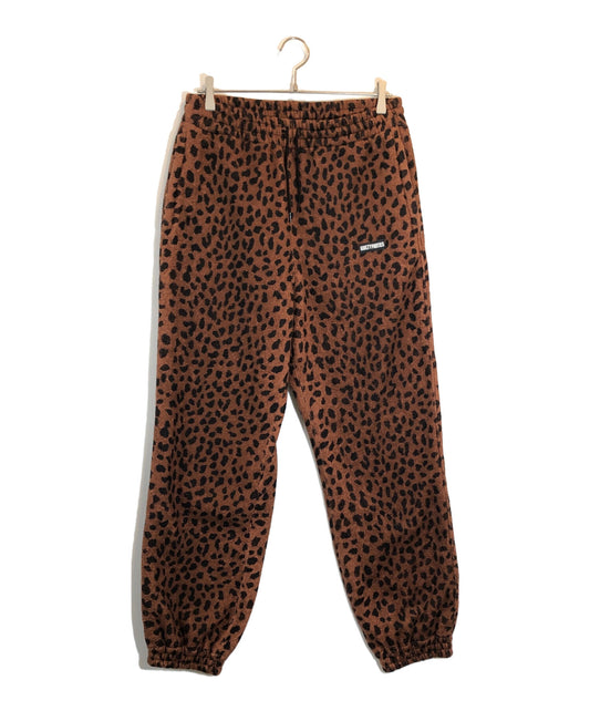 [Pre-owned] WACKO MARIA LEOPARD VELVET PANTS