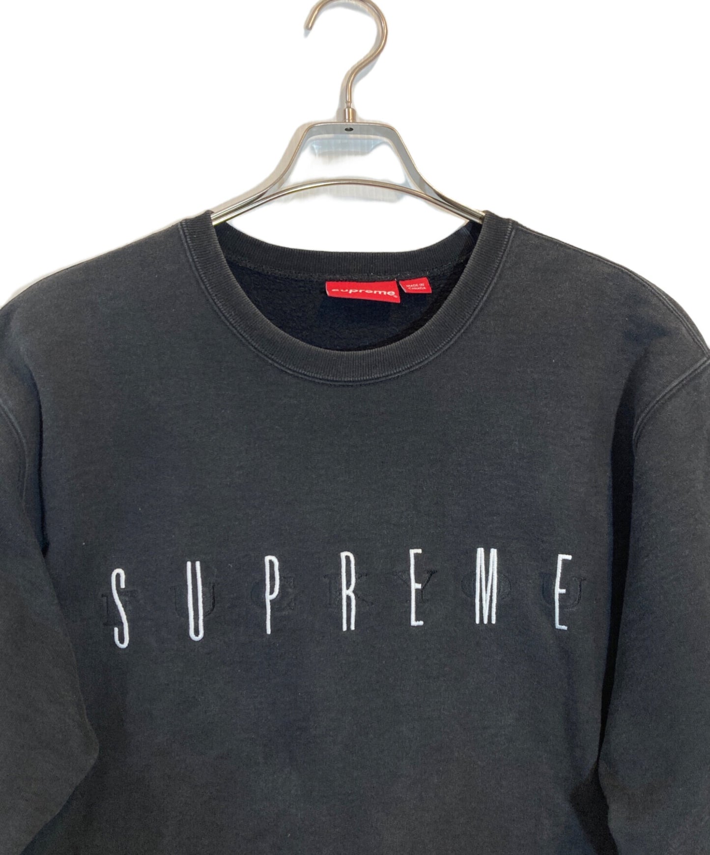[Pre-owned] SUPREME FUCK YOU Crew Neck / Embroidered Sweatshirt