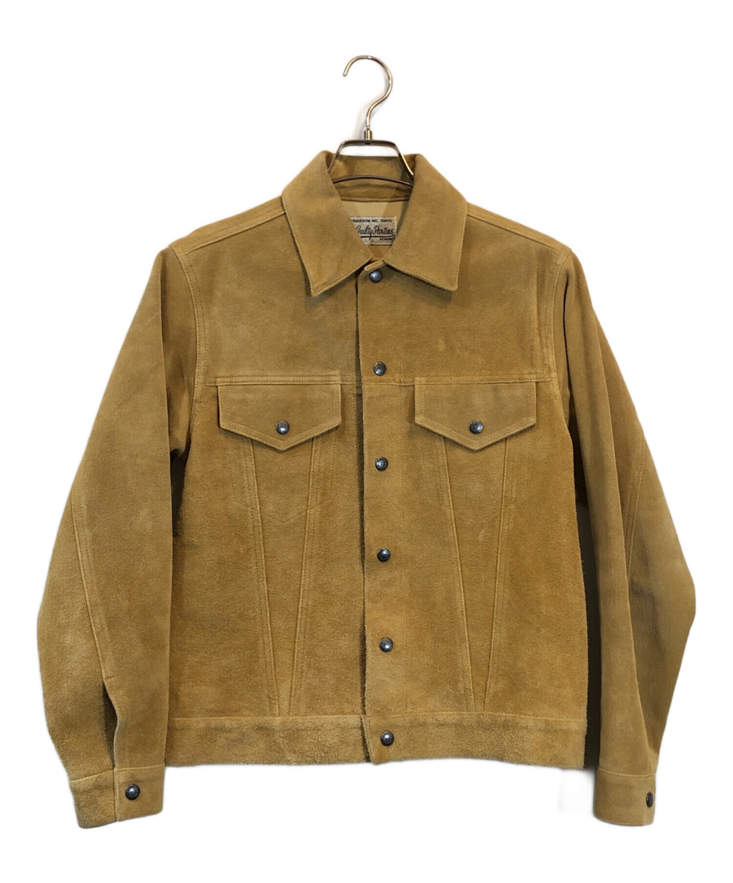 [Pre-owned] WACKO MARIA SUEDE TRUCKER