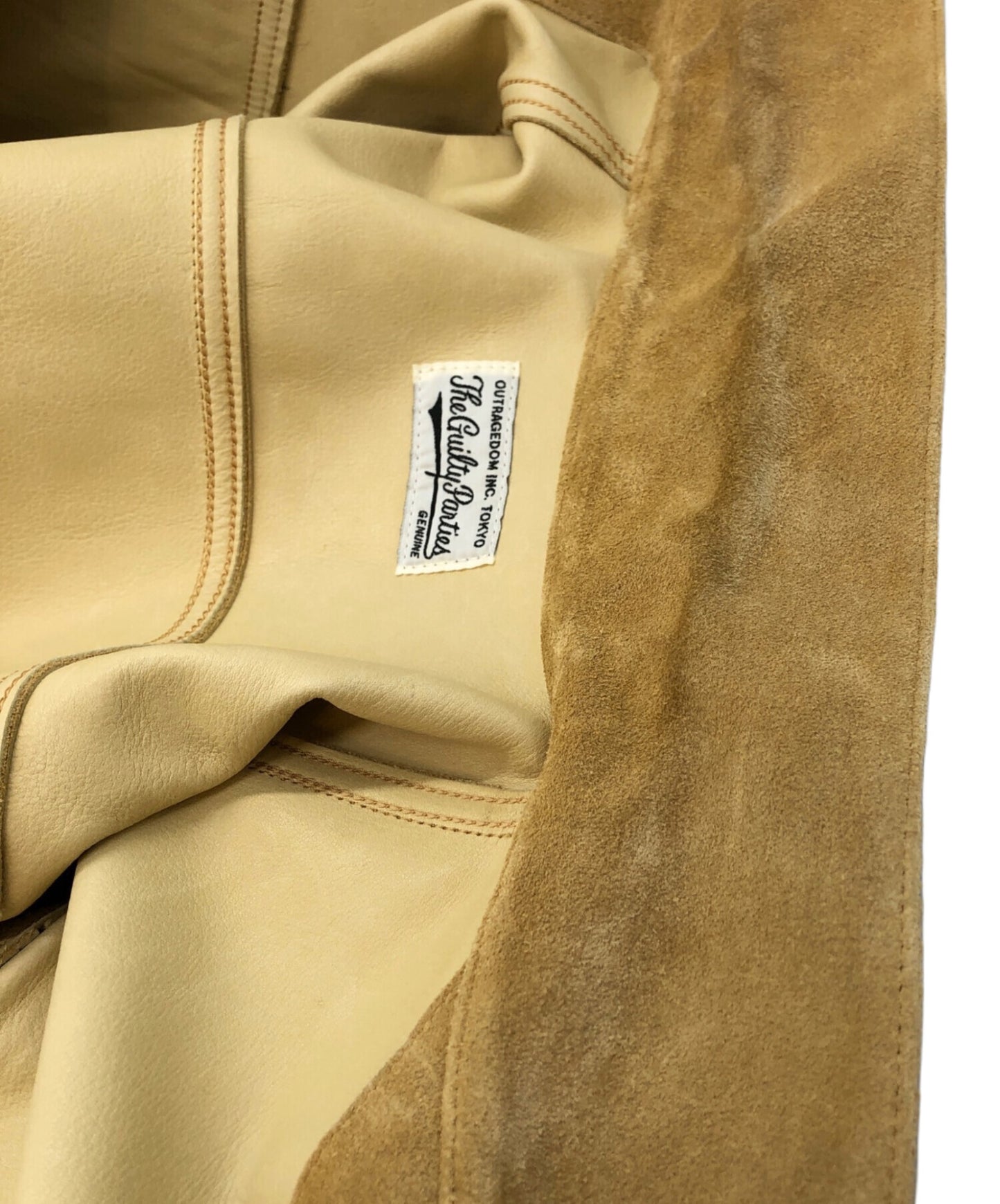 [Pre-owned] WACKO MARIA SUEDE TRUCKER