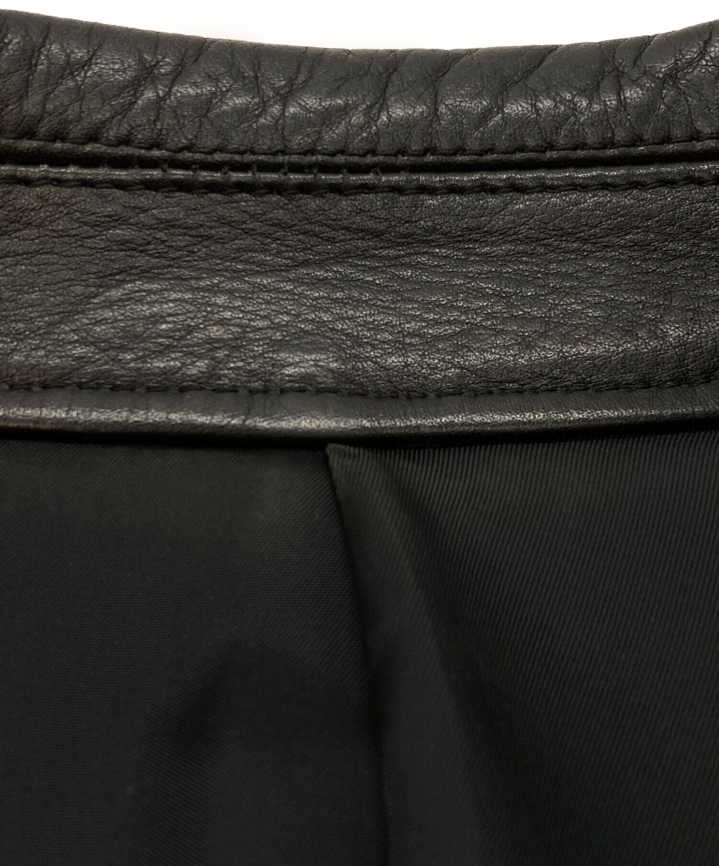 [Pre-owned] WACKO MARIA leather jacket WMR-LEA-01