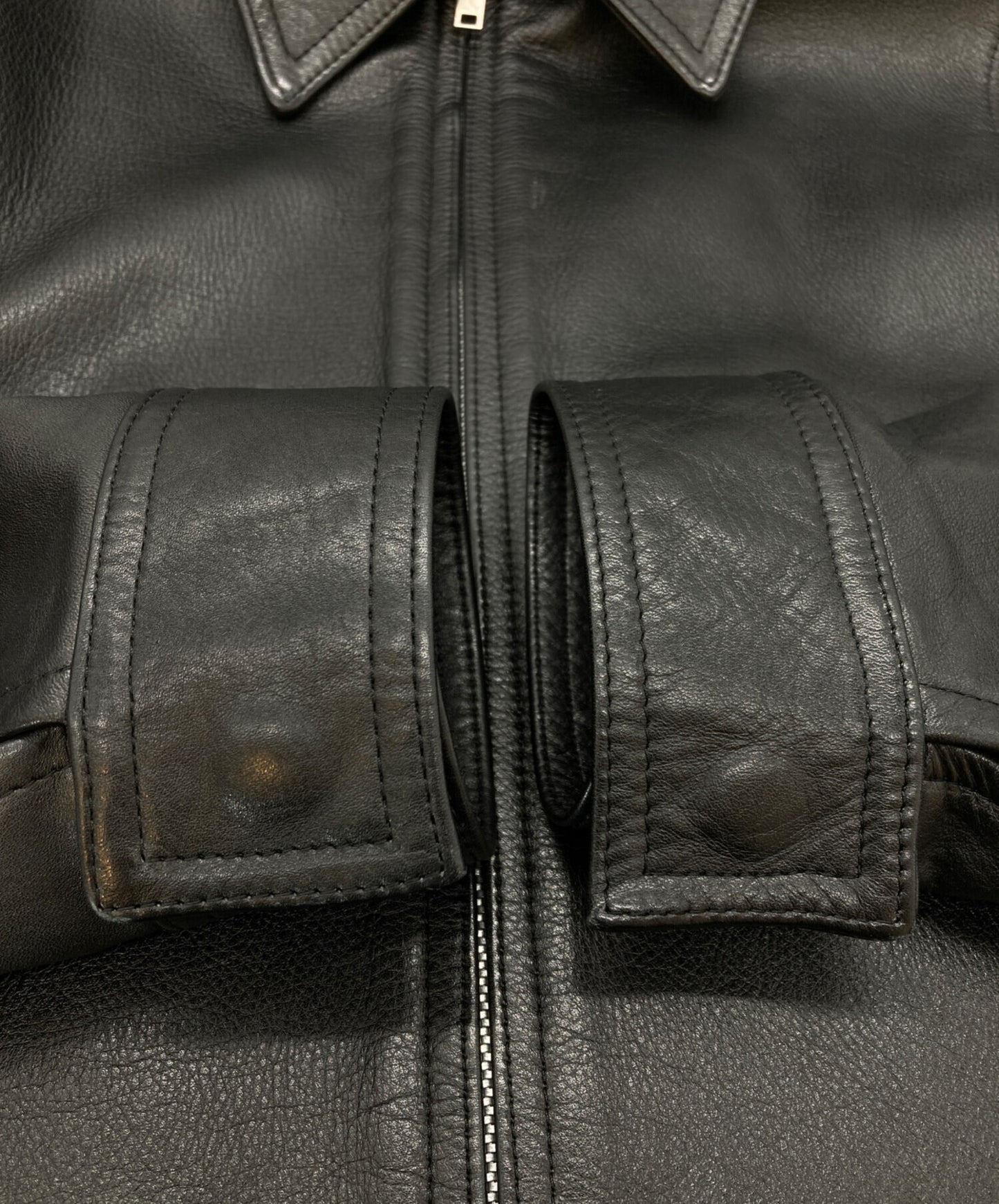 [Pre-owned] WACKO MARIA leather jacket WMR-LEA-01