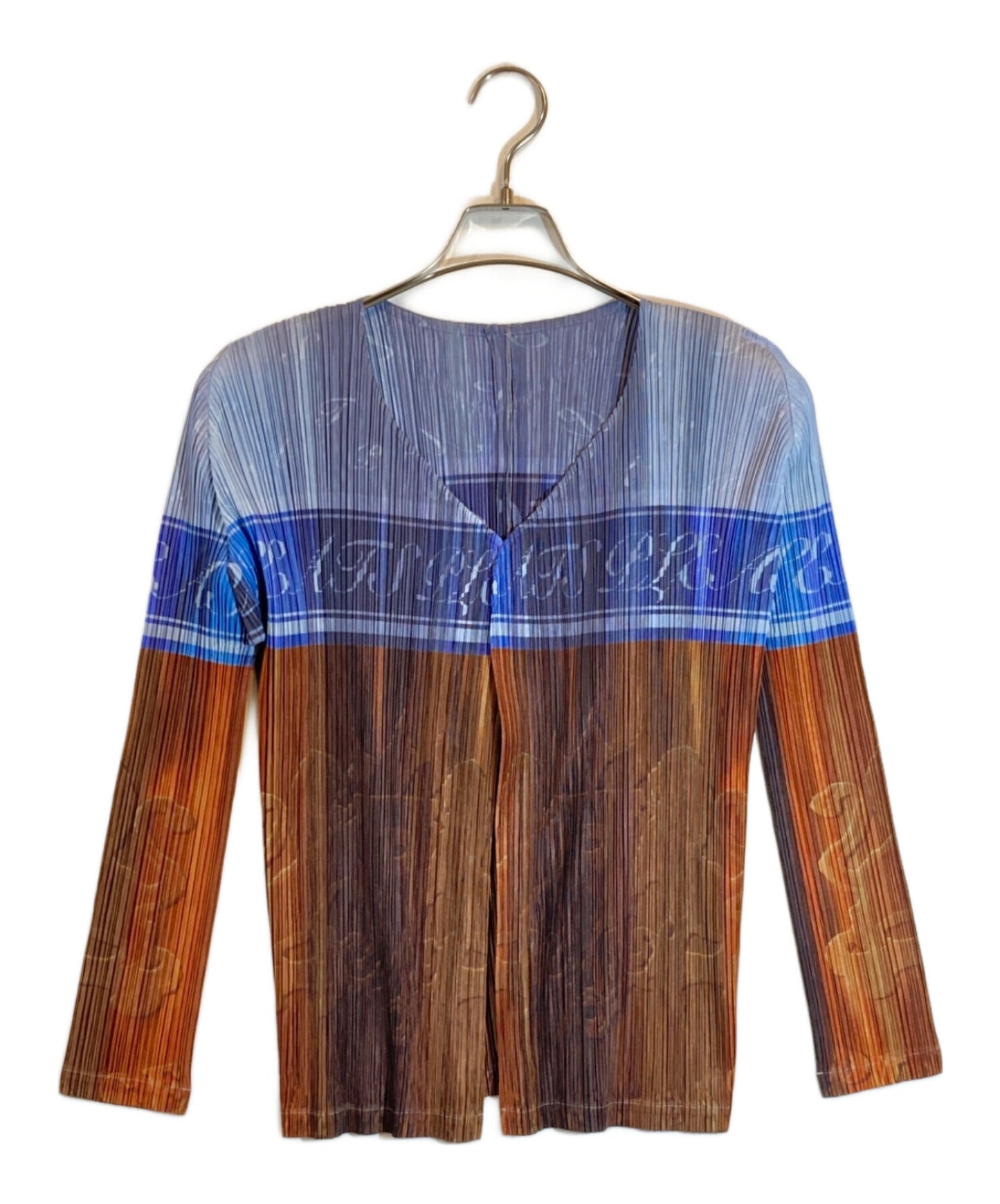 [Pre-owned] PLEATS PLEASE pleated cardigan PP83-J0674