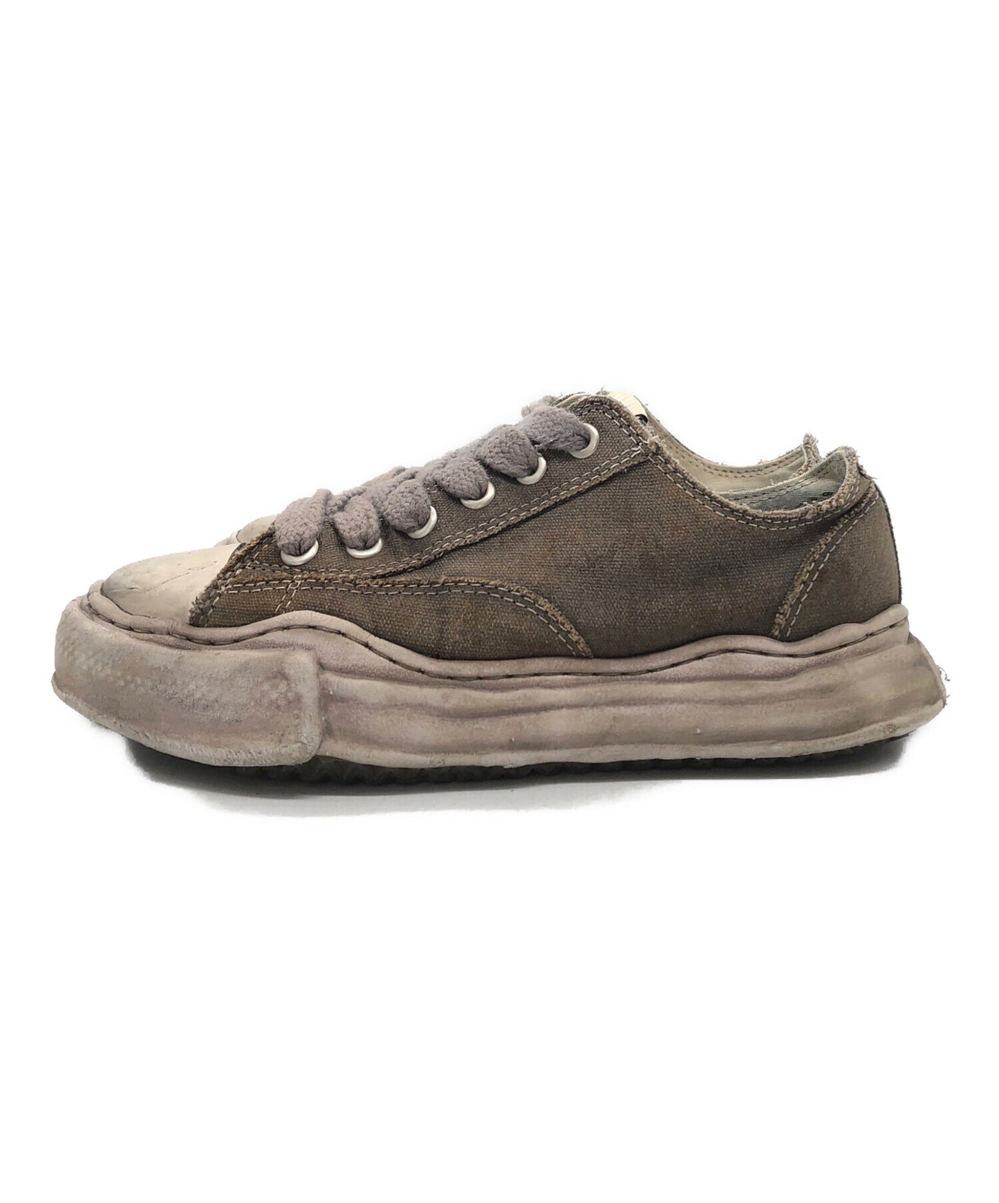 [Pre-owned] Maison MIHARA YASUHIRO PETERSON OG Sole Canvas Low-top Sneaker C12FW717