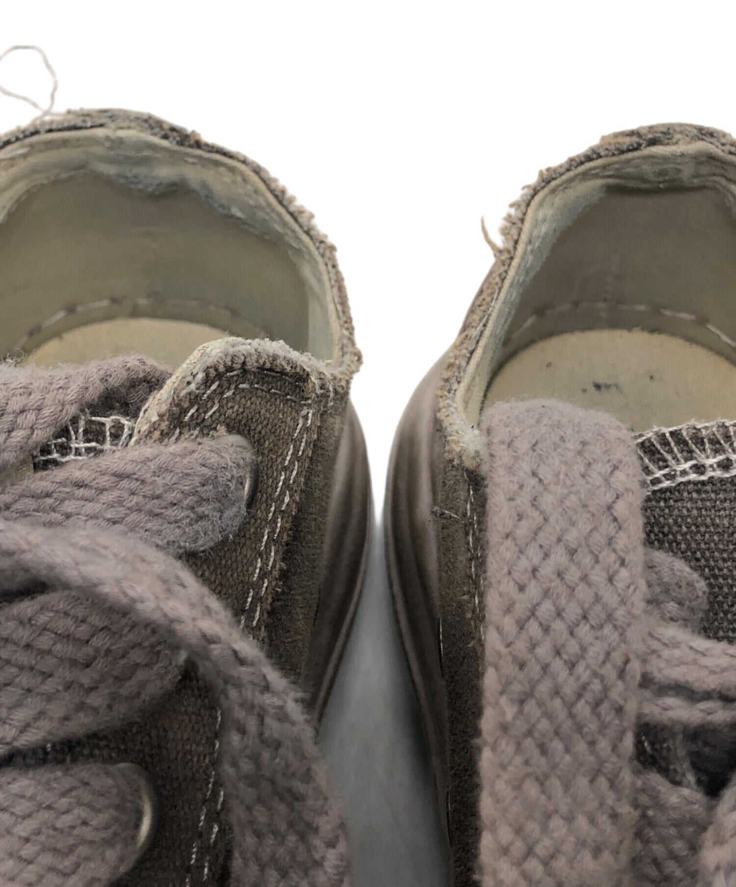 [Pre-owned] Maison MIHARA YASUHIRO PETERSON OG Sole Canvas Low-top Sneaker C12FW717