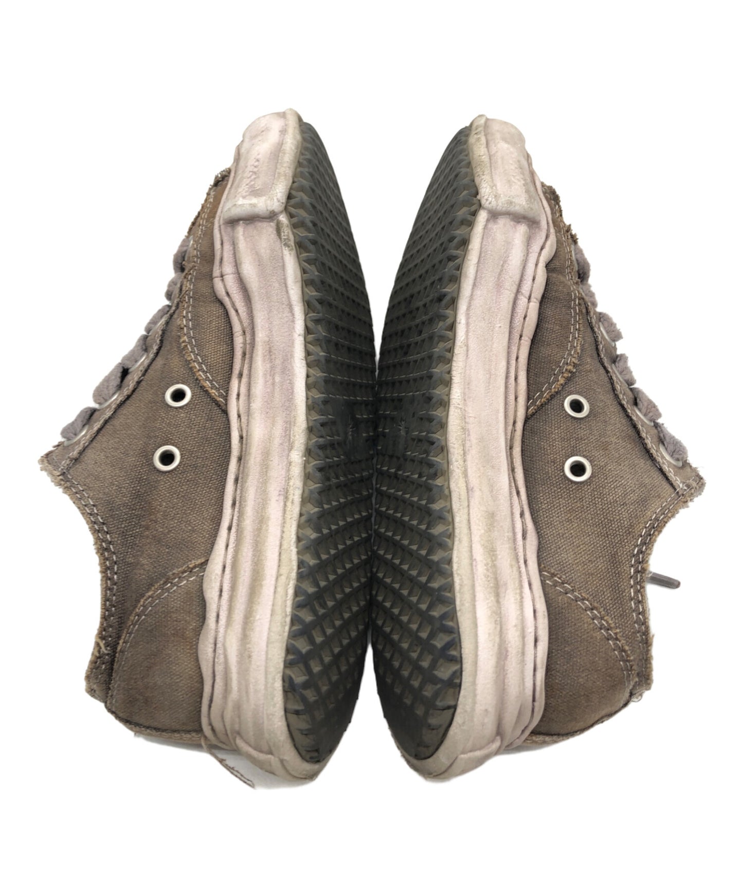 [Pre-owned] Maison MIHARA YASUHIRO PETERSON OG Sole Canvas Low-top Sneaker C12FW717