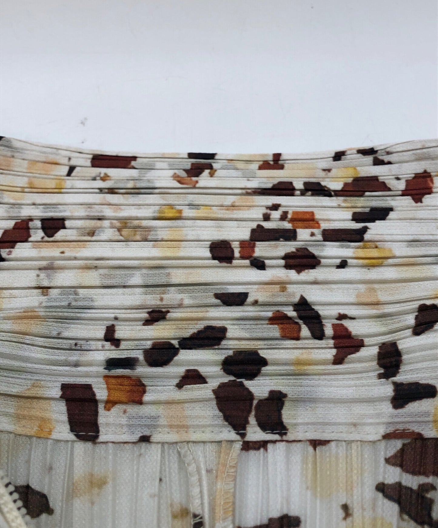 [Pre-owned] PLEATS PLEASE Zip-up jacket with all-over pattern PP01-JC222