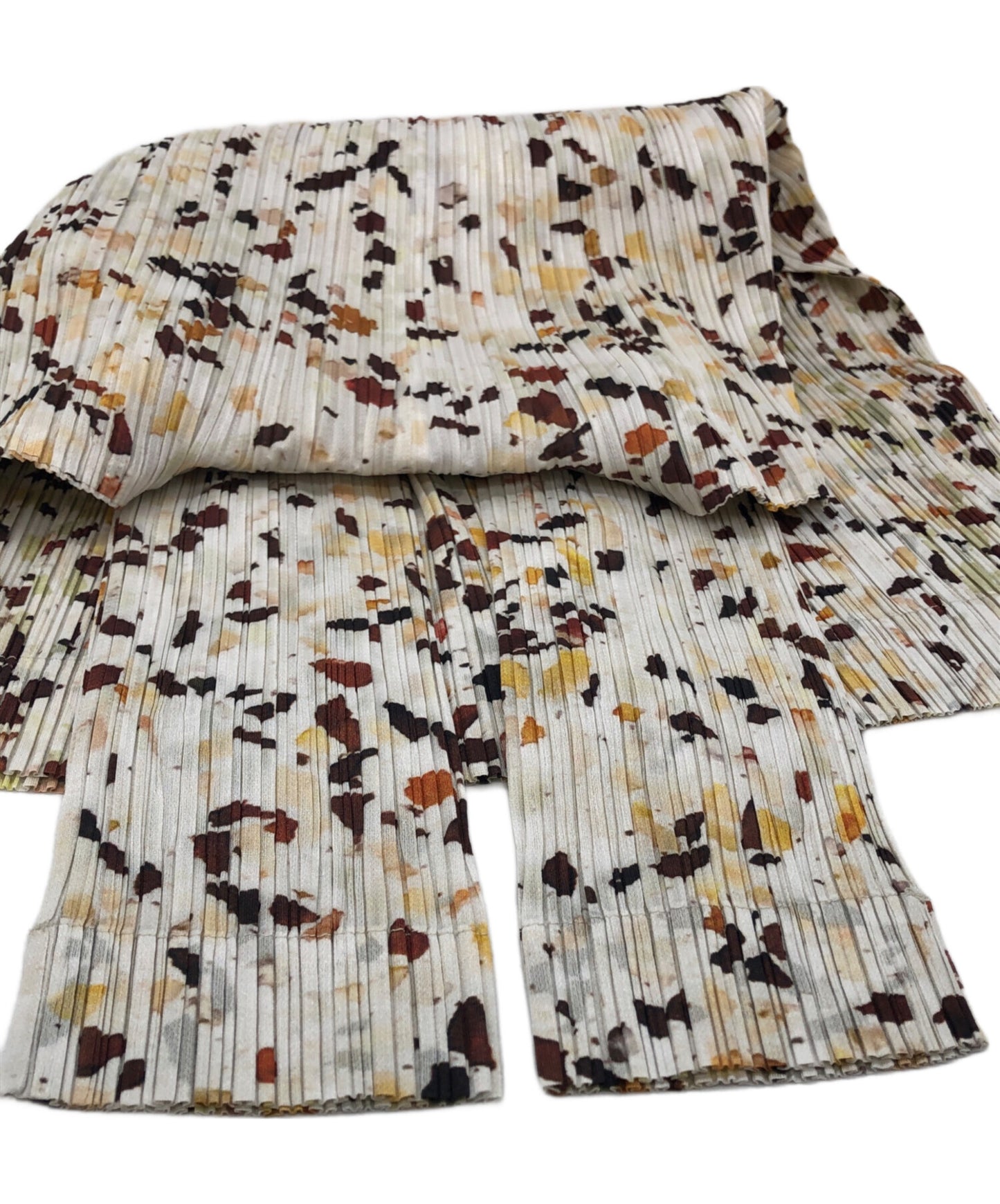 [Pre-owned] PLEATS PLEASE Zip-up jacket with all-over pattern PP01-JC222