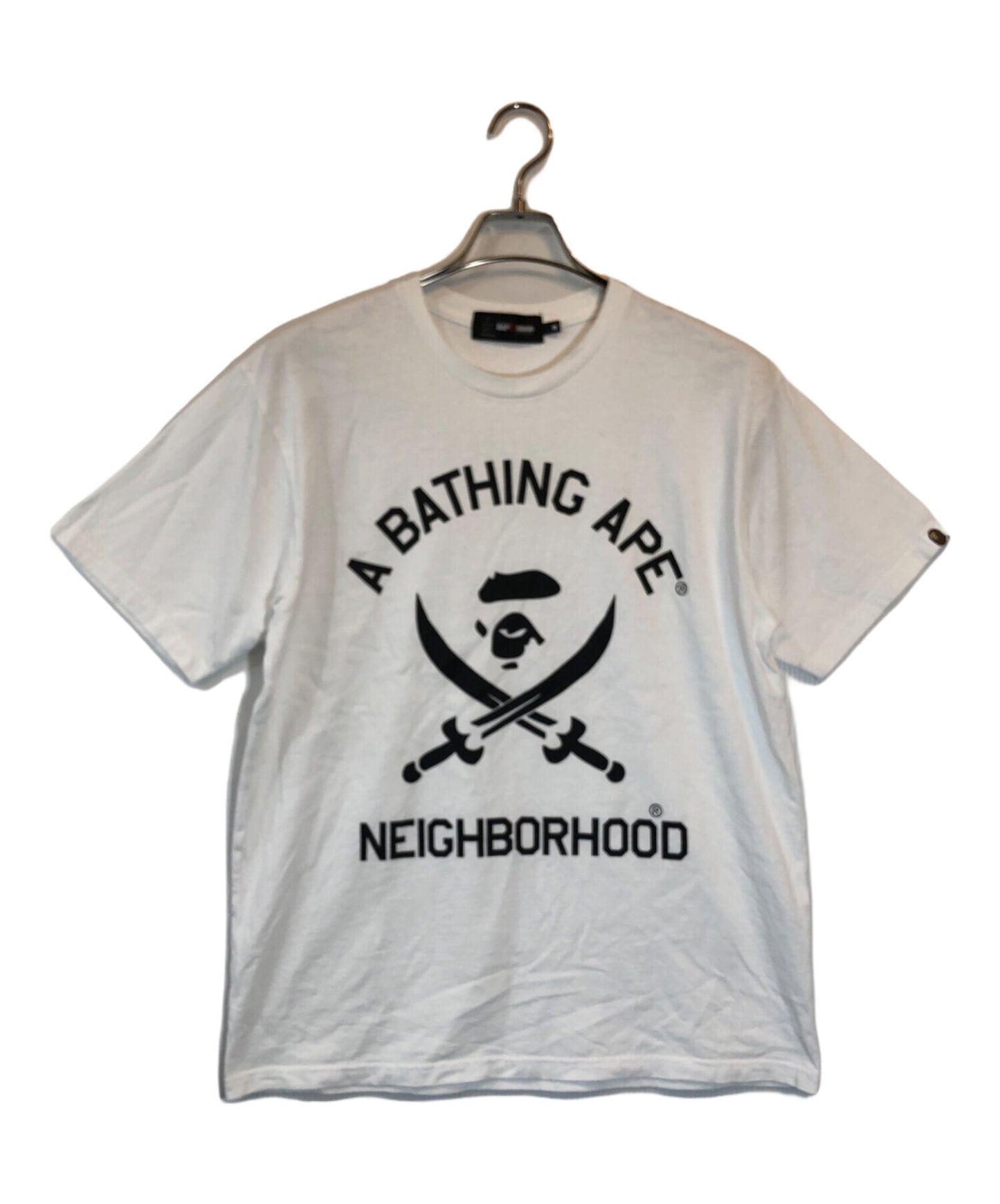 [Pre-owned] A BATHING APE BAPE X NBHD TEE 001CSK731915C