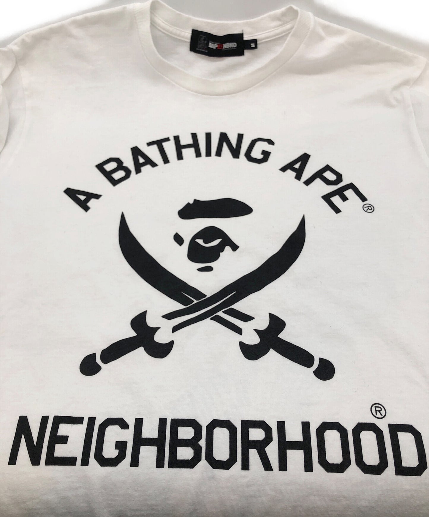 [Pre-owned] A BATHING APE BAPE X NBHD TEE 001CSK731915C