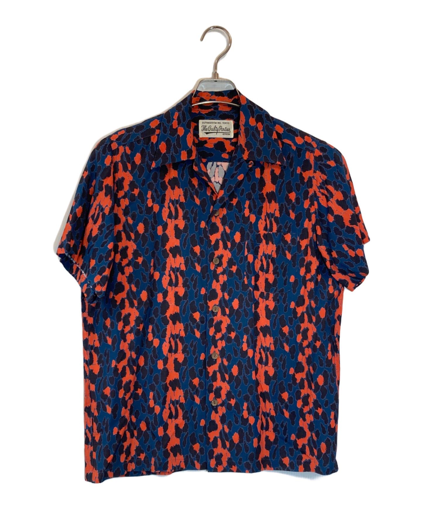 [Pre-owned] WACKO MARIA LEOPARD HAWAIIAN SHIRT
