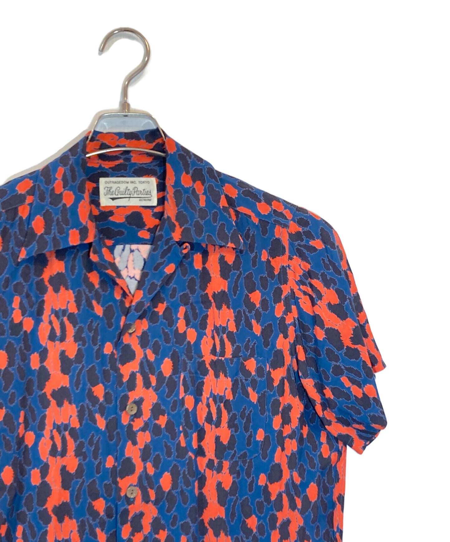 [Pre-owned] WACKO MARIA LEOPARD HAWAIIAN SHIRT