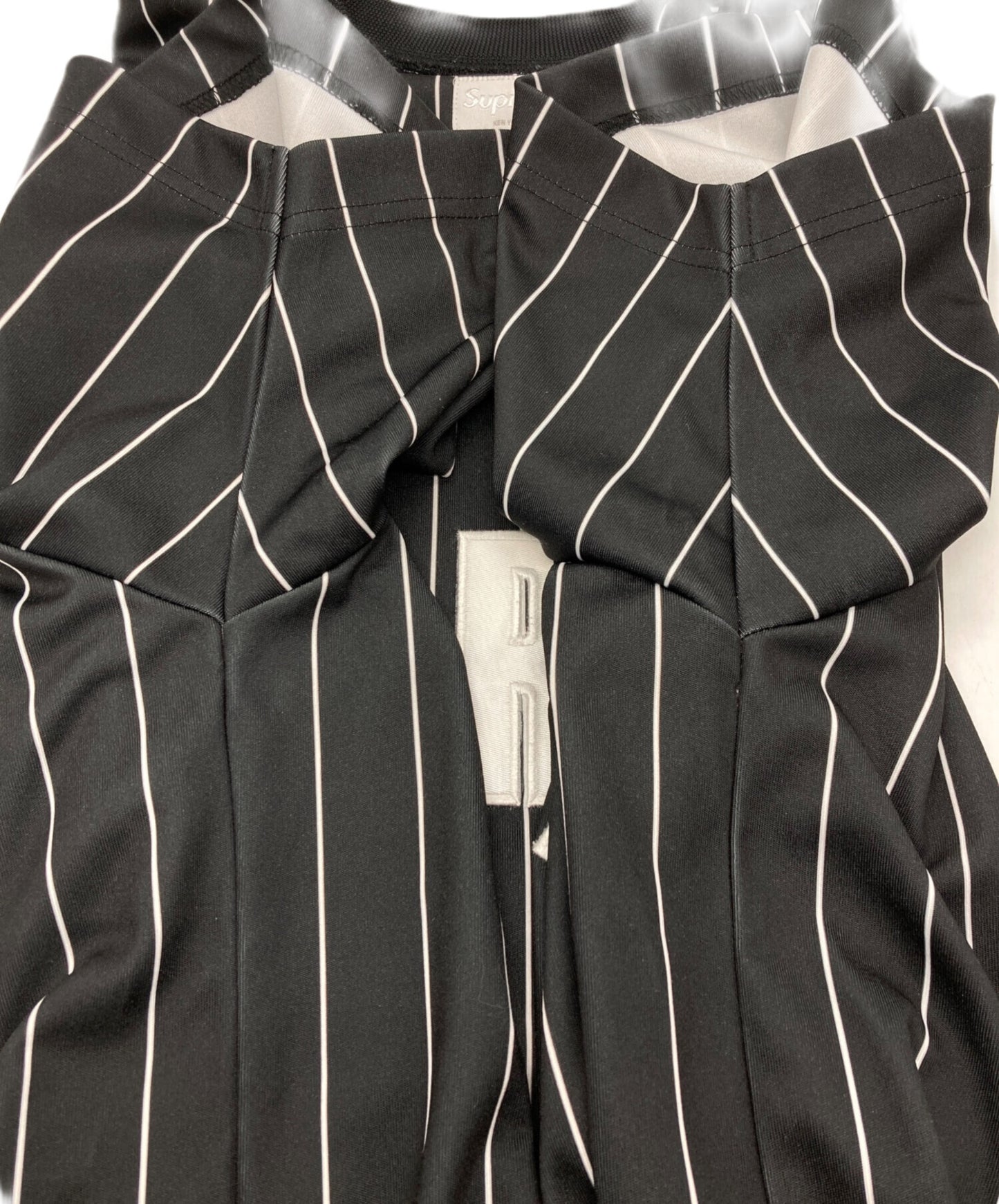 [Pre-owned] SUPREME Pinstripe Baseball Jersey