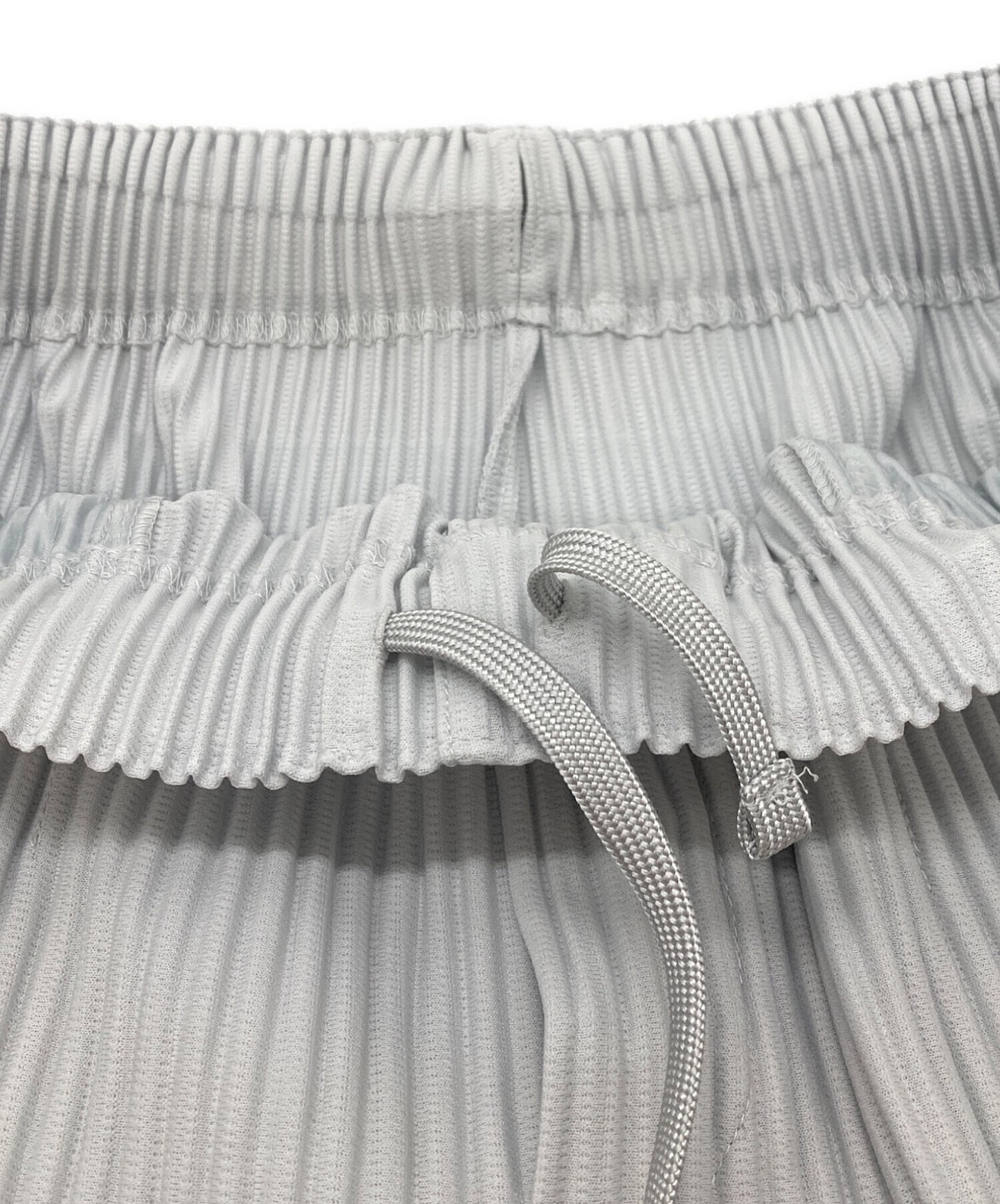 [Pre-owned] HOMME PLISSE ISSEY MIYAKE pleated cropped pants HP01JF122