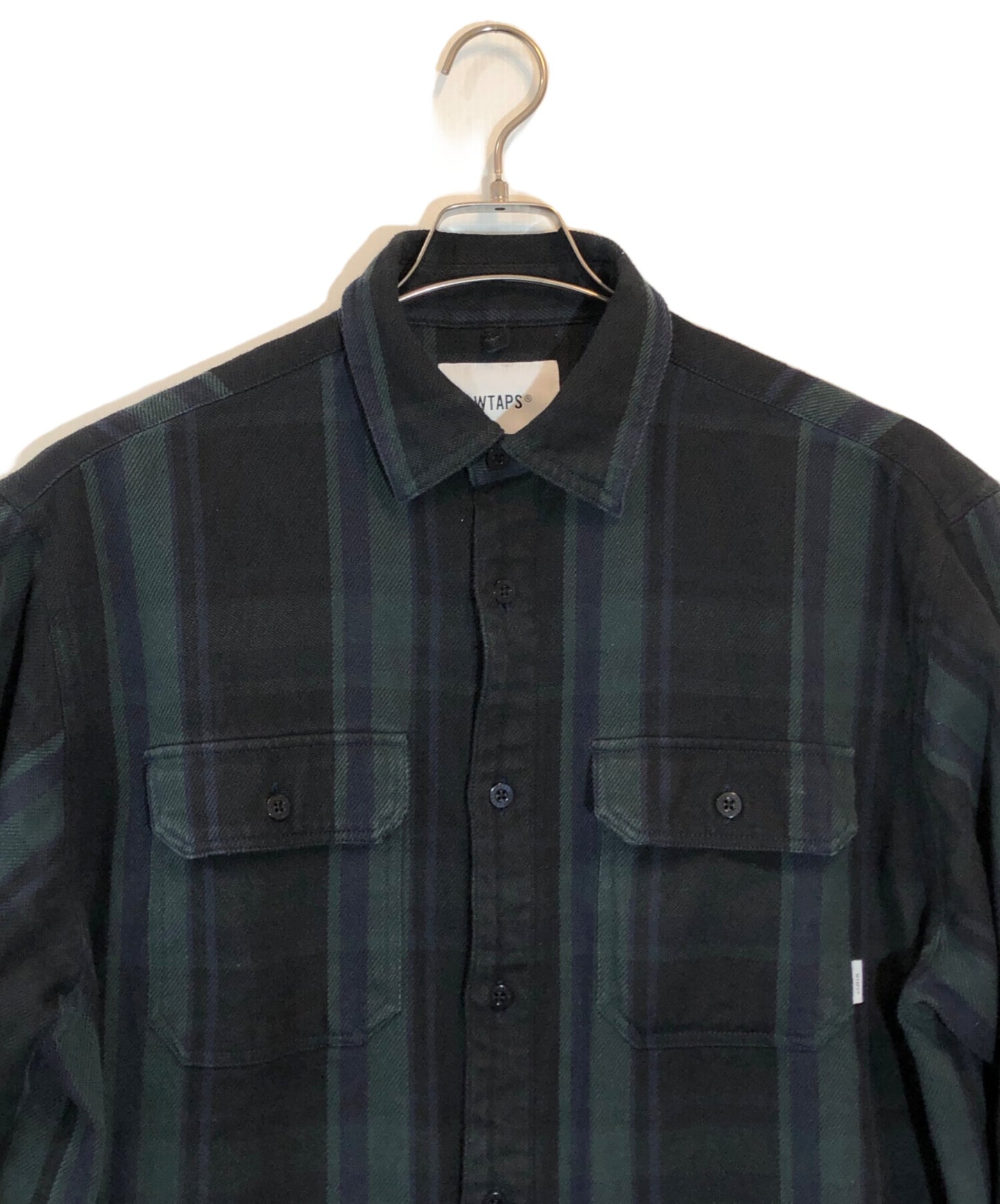 [Pre-owned] WTAPS DECK FLANNEL TEXTILE Shirt 212TQDT-SHM05