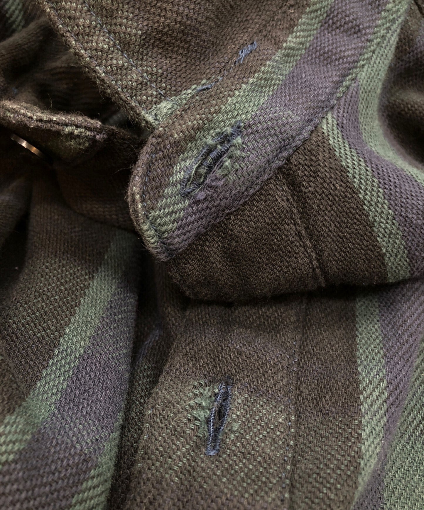 [Pre-owned] WTAPS DECK FLANNEL TEXTILE Shirt 212TQDT-SHM05