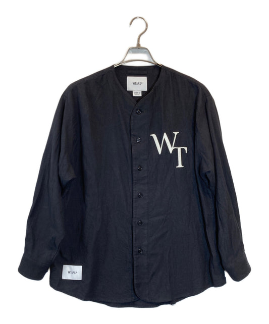 [Pre-owned] WTAPS COTTON TWILL LEAGUE Shirt 222TQDT-SHM05