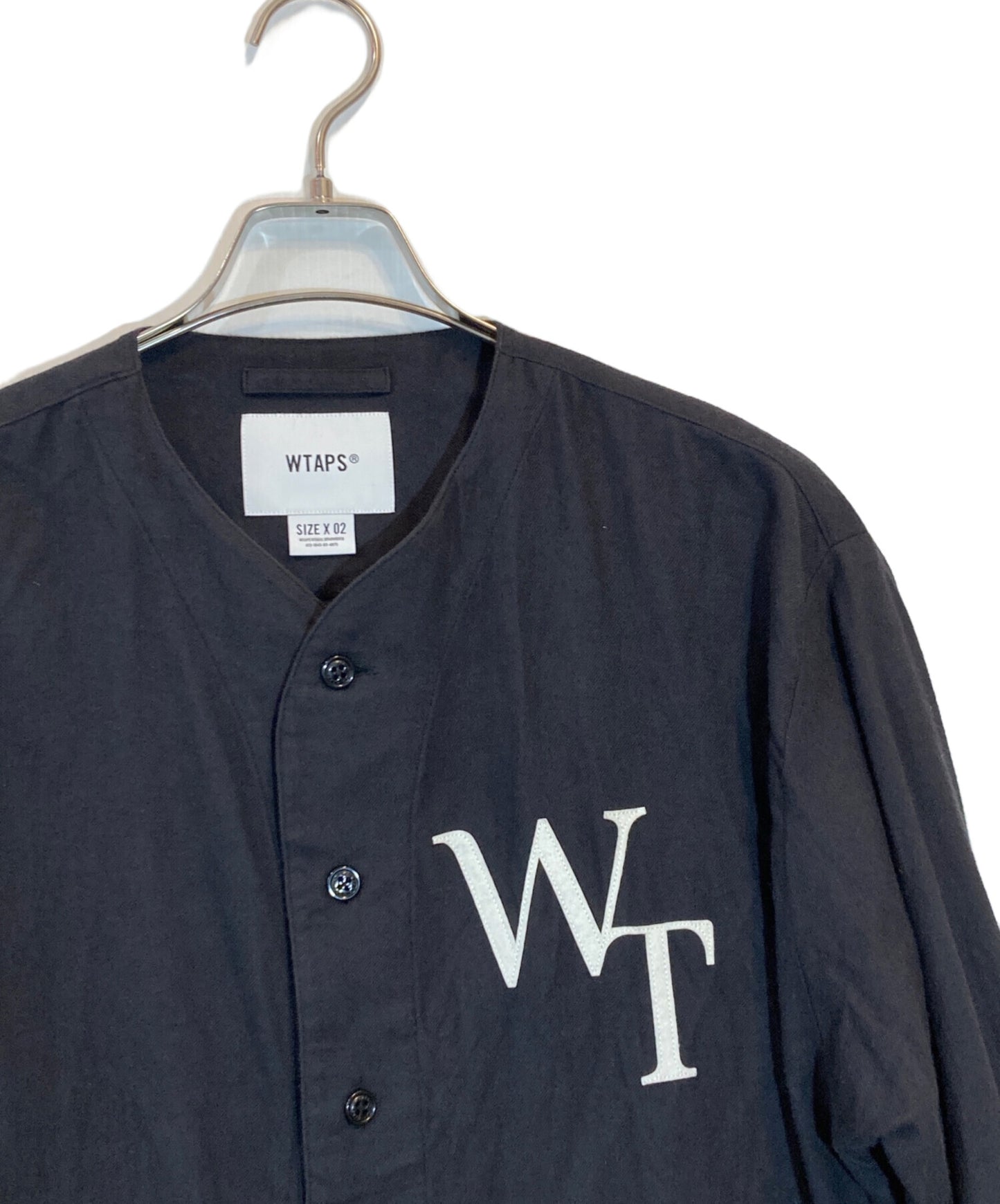 [Pre-owned] WTAPS COTTON TWILL LEAGUE Shirt 222TQDT-SHM05