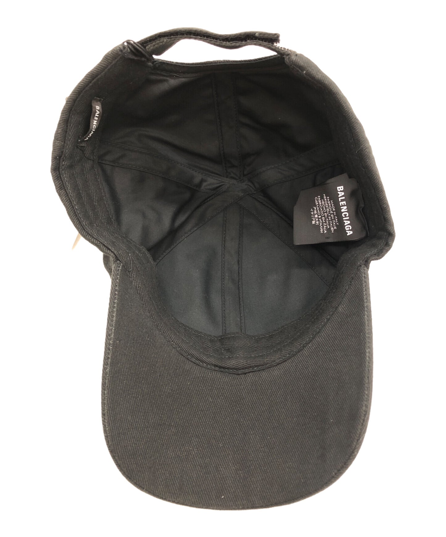 [Pre-owned] BALENCIAGA GYM WEAR Canvas Baseball Cap 623903410B21000