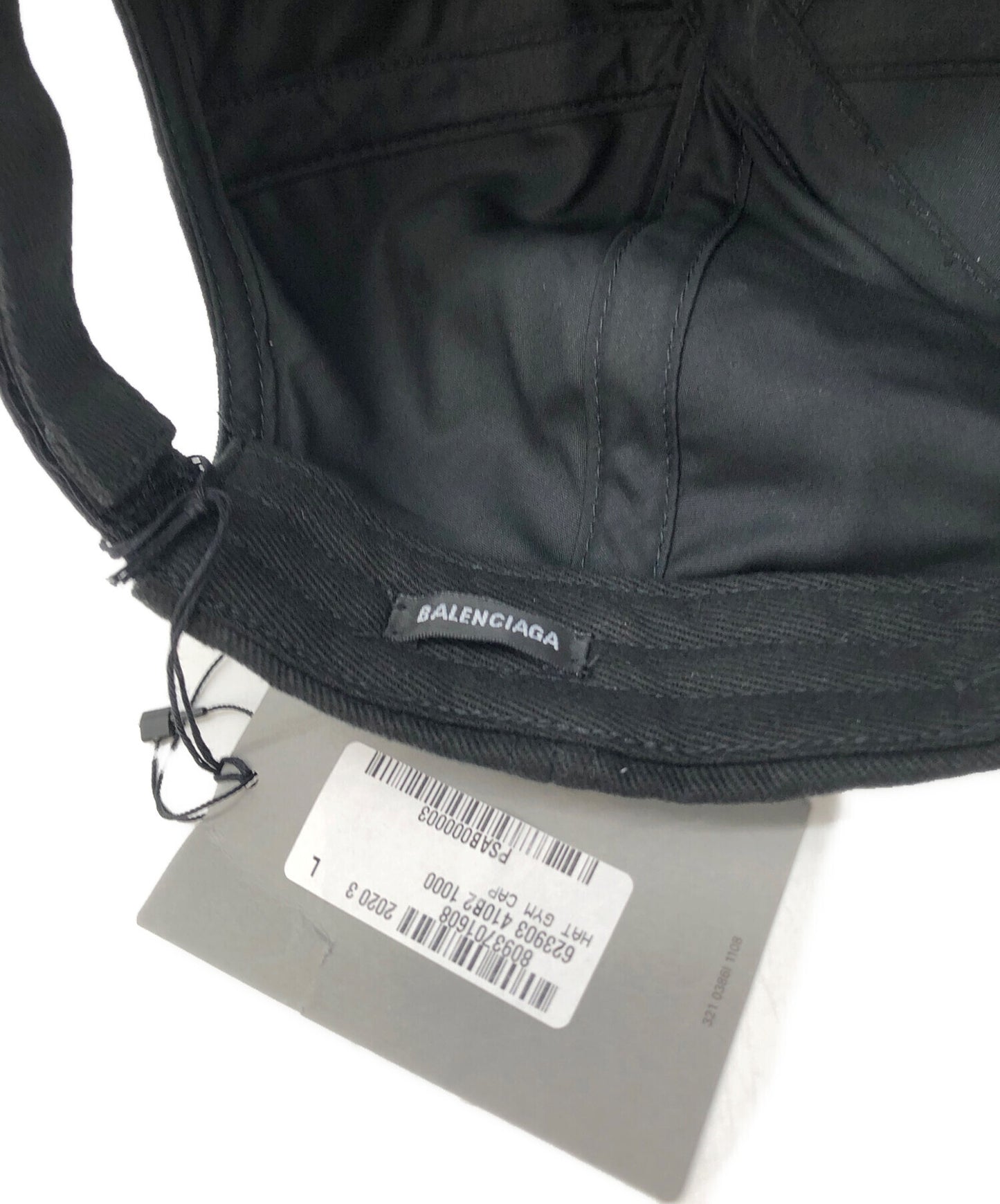 [Pre-owned] BALENCIAGA GYM WEAR Canvas Baseball Cap 623903410B21000