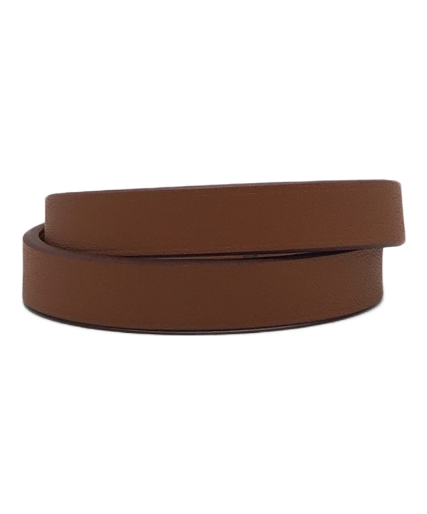 [Pre-owned] HERMES Leather bracelet mini Kelly H081182CC09T2