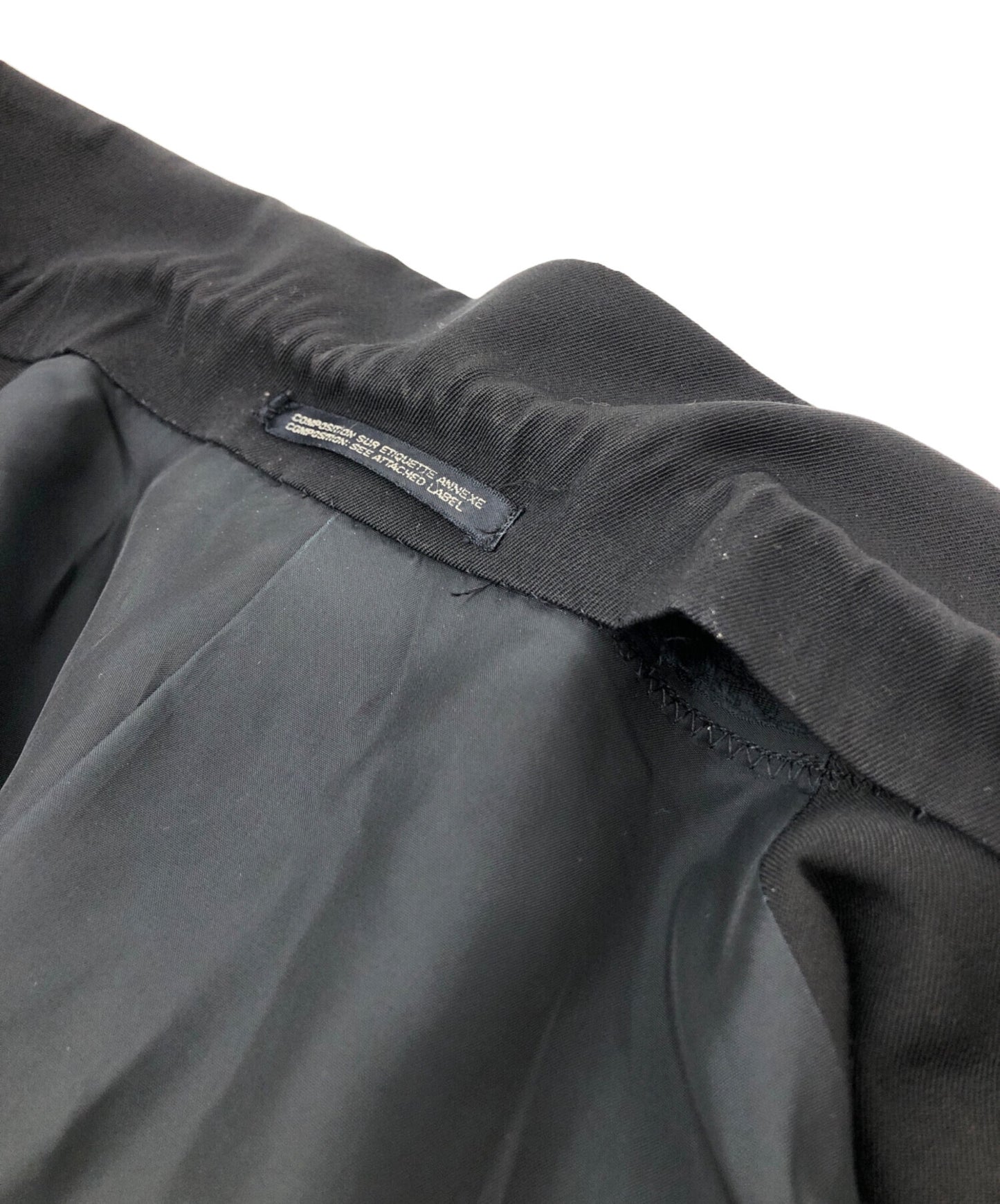 [Pre-owned] Yohji Yamamoto pour homme Cutwork Wool Gaber 2B Tailored Jacket HZ-J85-117