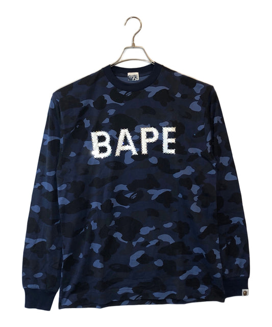 [Pre-owned] A BATHING APE Rhinestone Camo Cut and Sew