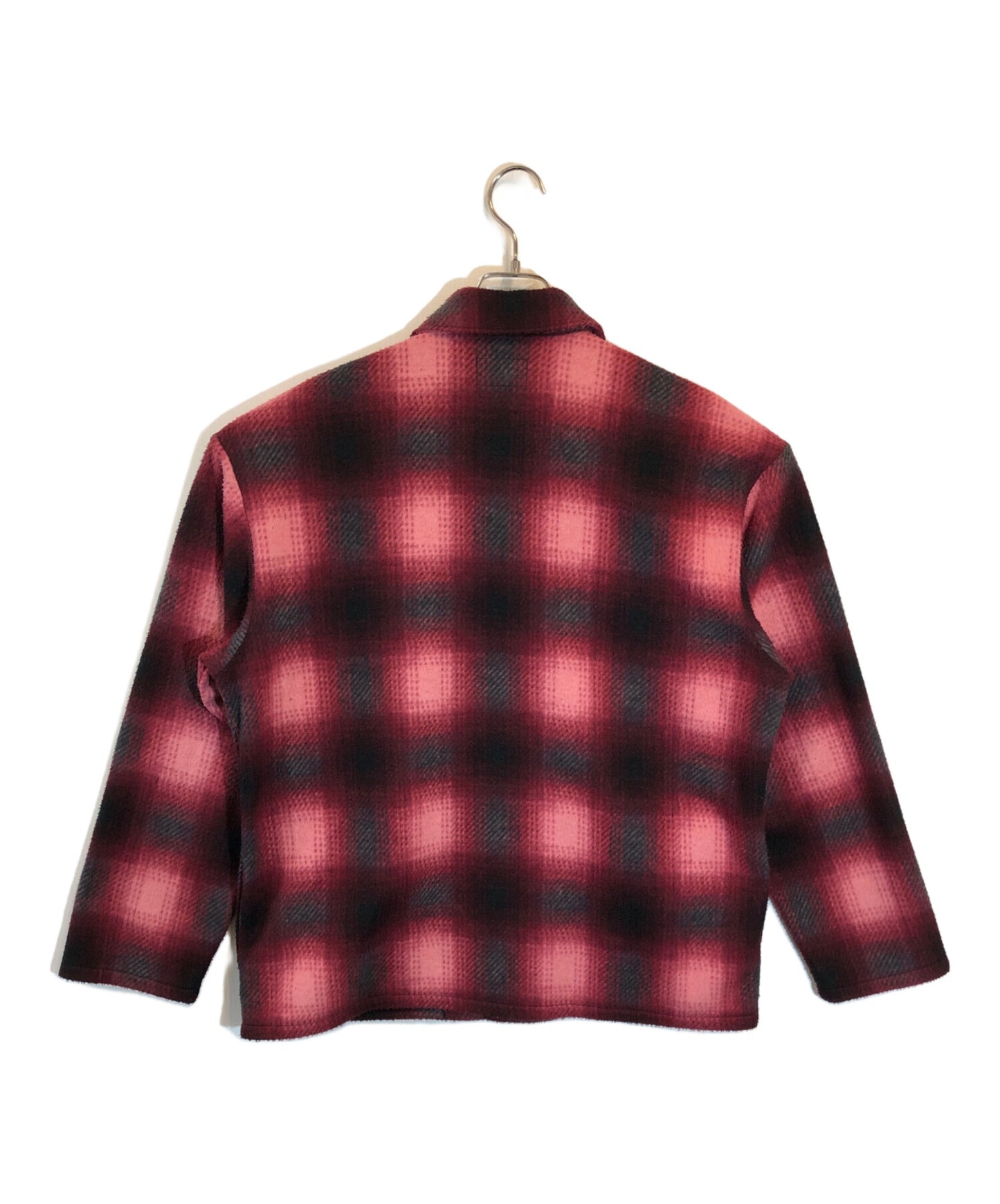 [Pre-owned] SUPREME Shadow Plaid Fleece Shirt