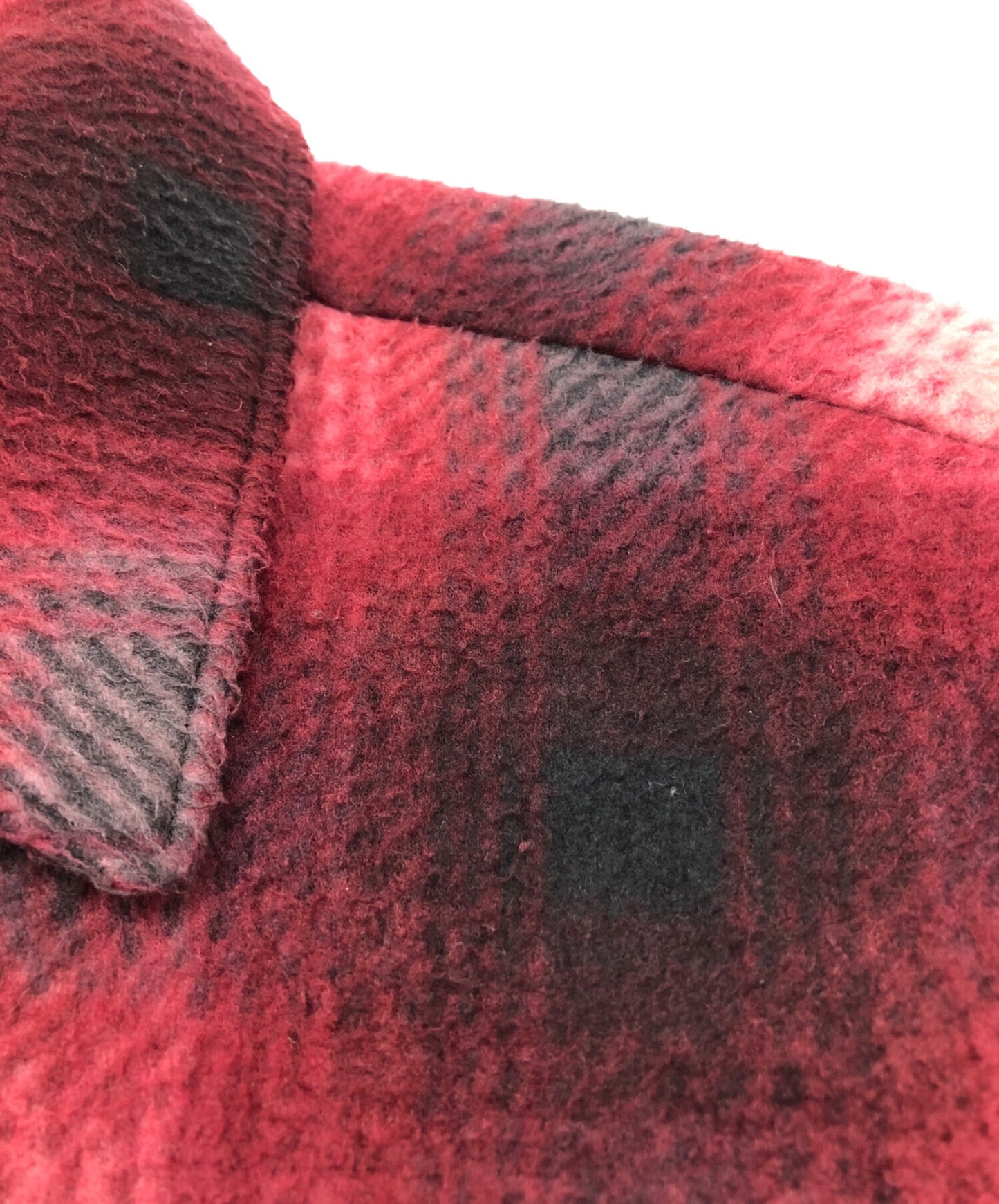 [Pre-owned] SUPREME Shadow Plaid Fleece Shirt
