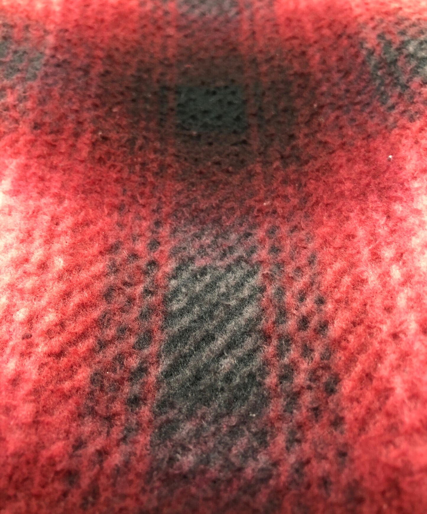[Pre-owned] SUPREME Shadow Plaid Fleece Shirt