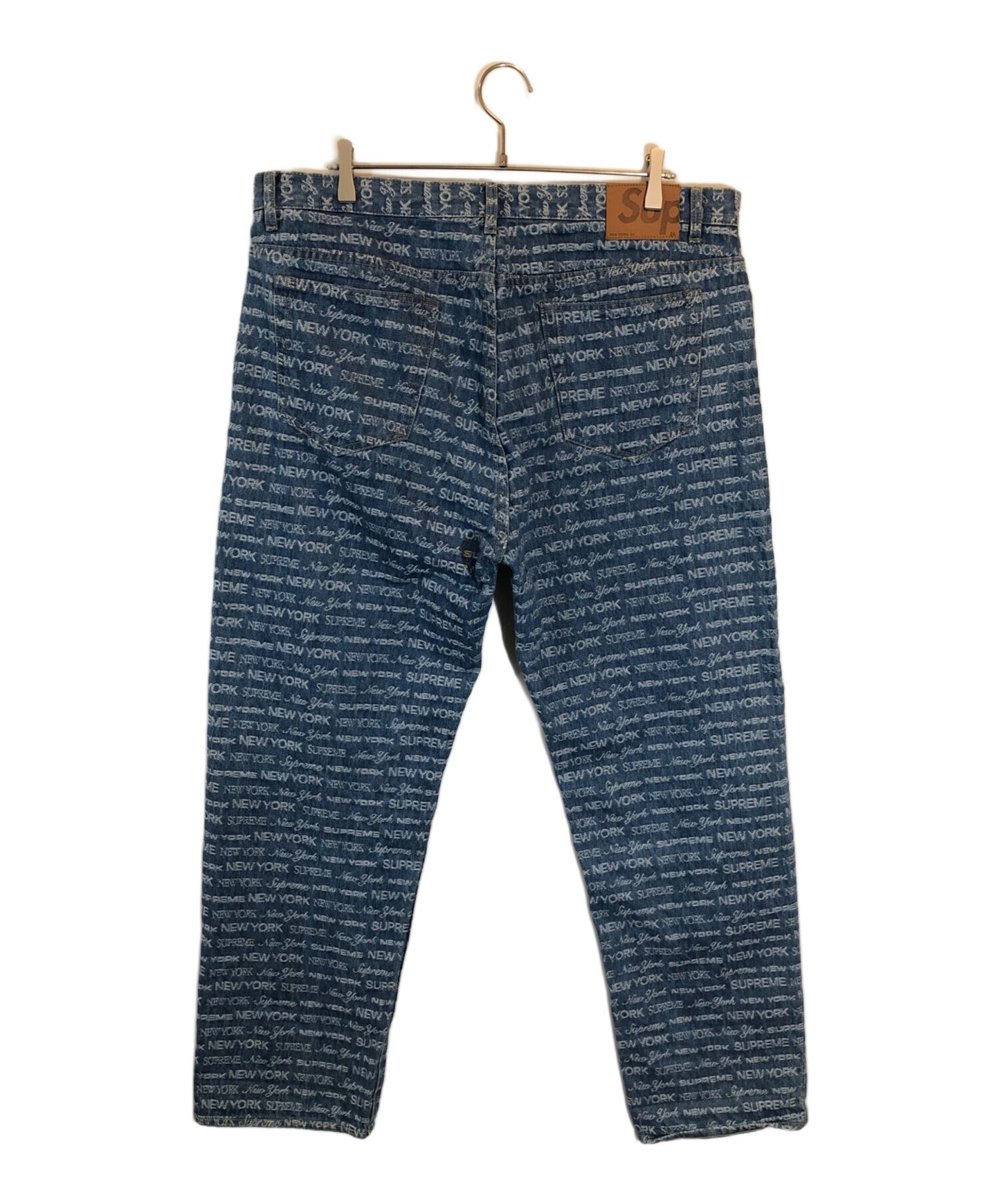 [Pre-owned] SUPREME Multi Type Jacquard Regular Jean