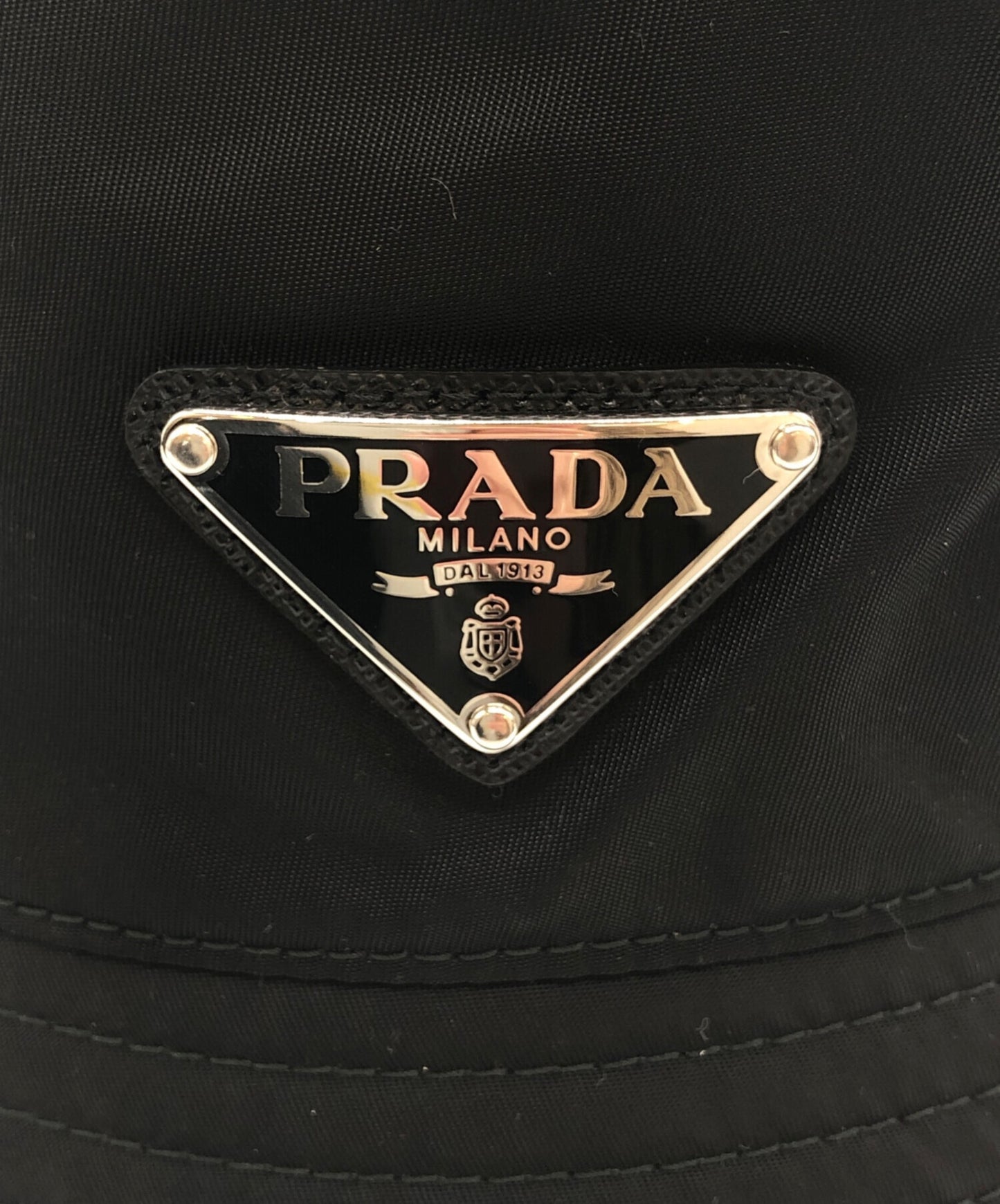 [Pre-owned] PRADA Re-Nylon Bucket Hat 1HC137