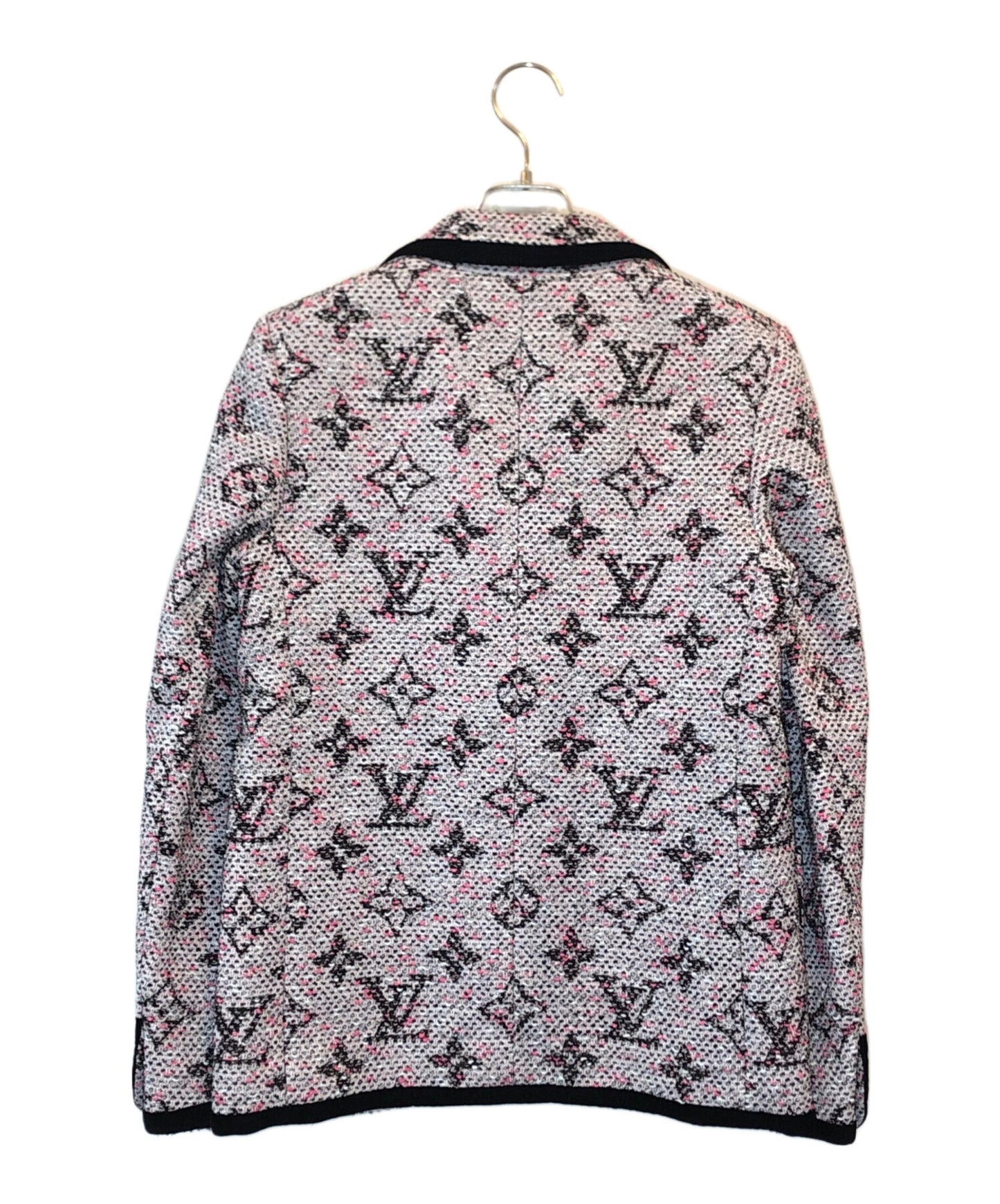 [Pre-owned] LOUIS VUITTON Monogram Tweed Preppy Blazer RW242WW MCP FRJC30