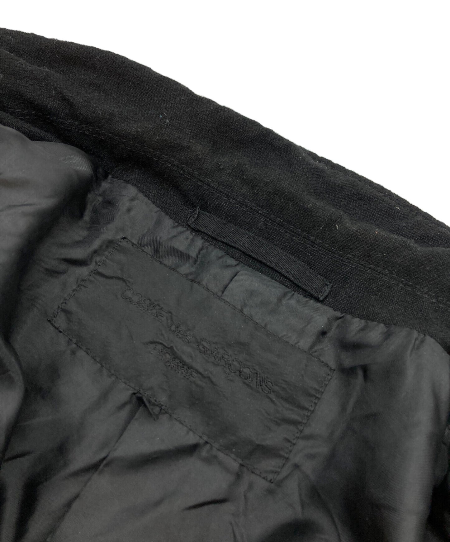 [Pre-owned] COMME des GARCONS HOMME Poly-Shrunken Chester Coat HN-C006