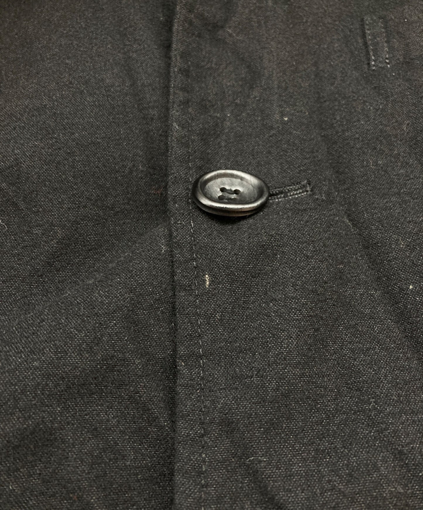 [Pre-owned] COMME des GARCONS HOMME Poly-Shrunken Chester Coat HN-C006