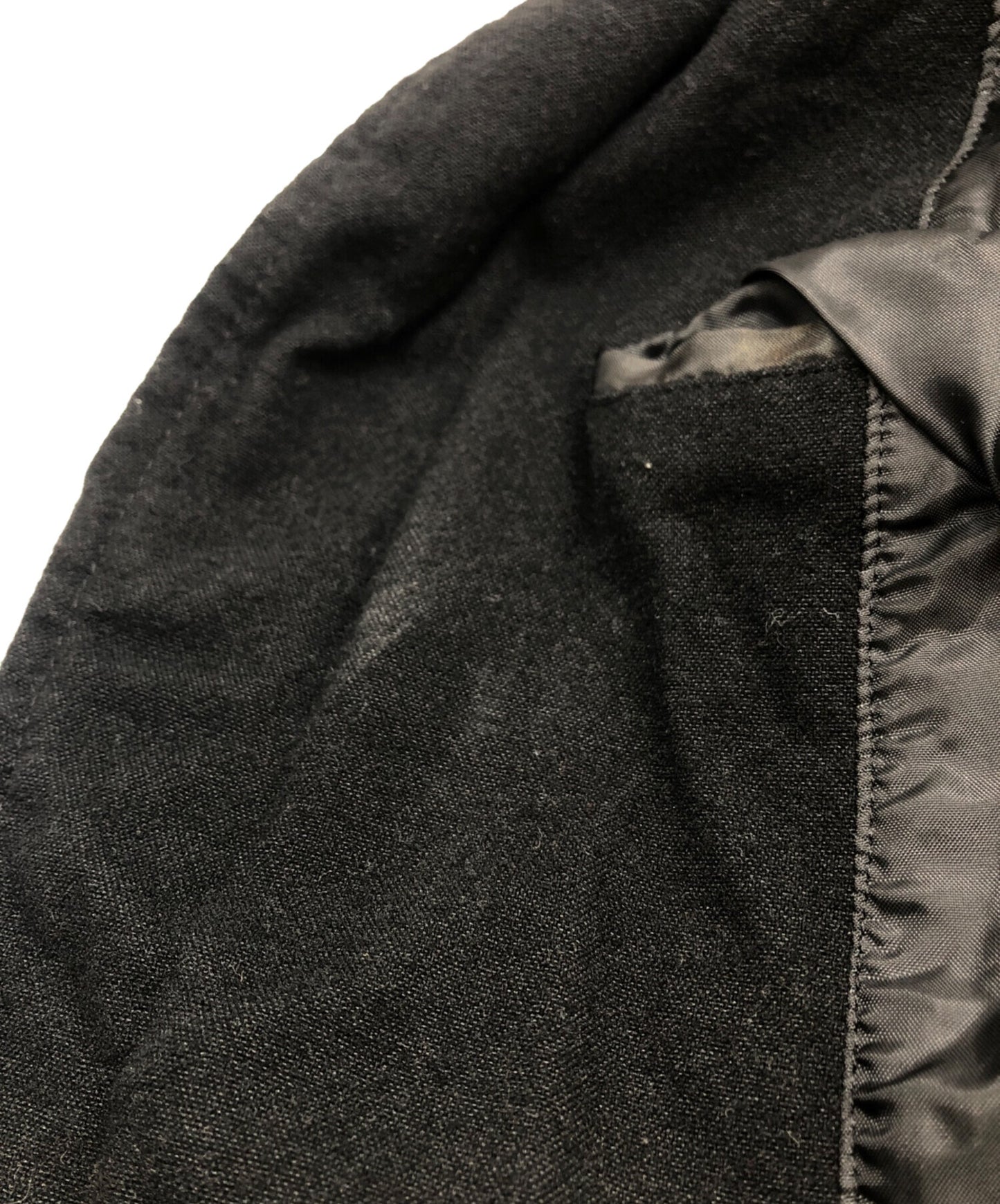 [Pre-owned] COMME des GARCONS HOMME Poly-Shrunken Chester Coat HN-C006