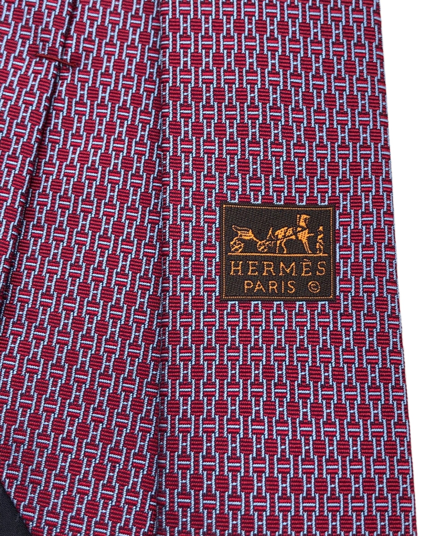 [Pre-owned] HERMES silk tie 659239T