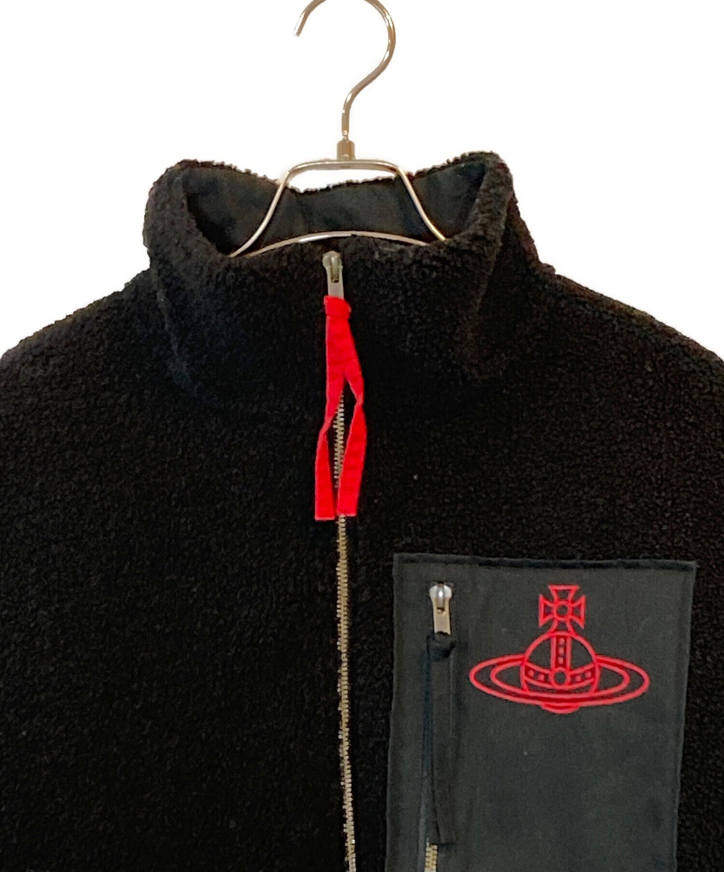 [Pre-owned] Vivienne Westwood RED LABEL Recycled Polyester Bore Zip Blouson 16-12-412014