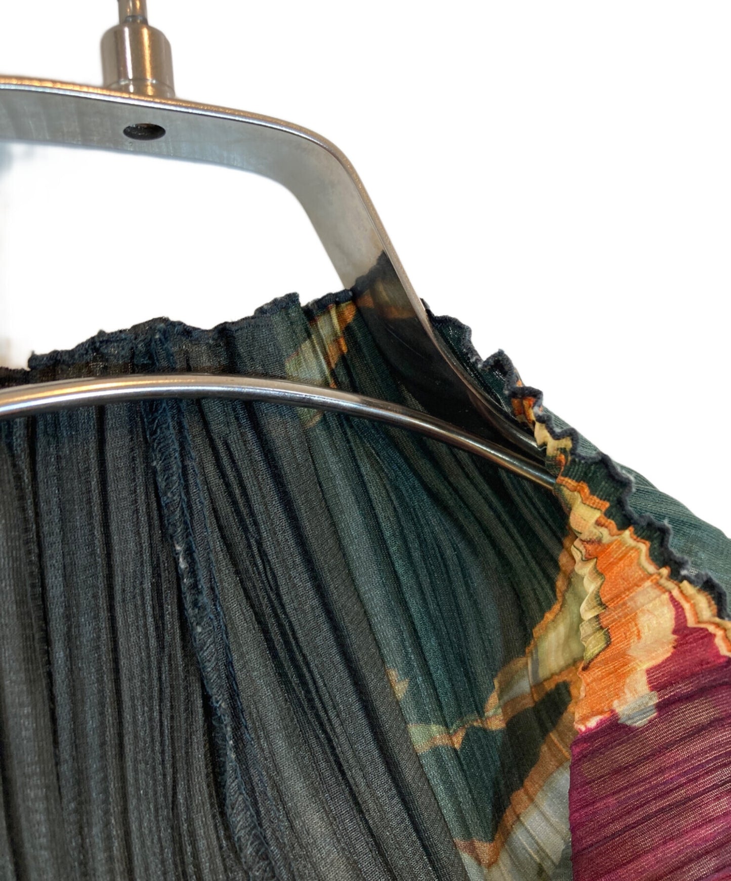 [Pre-owned] PLEATS PLEASE Galapagos Sleeveless Pleated Blouse PP33-JK734