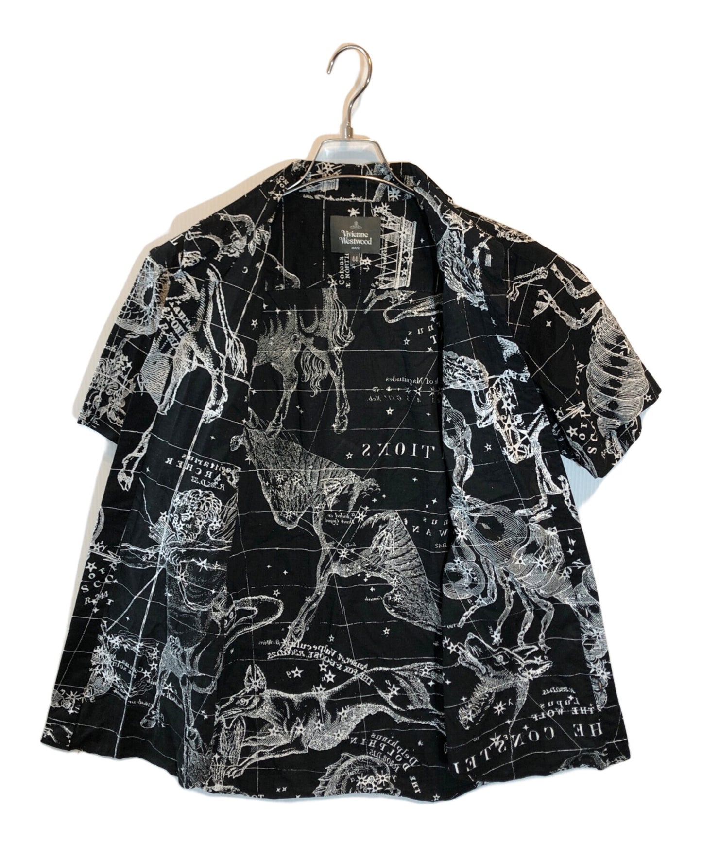 [Pre-owned] Vivienne Westwood man Constellation Pattern Short-Sleeved Shirt VW-WR-75966