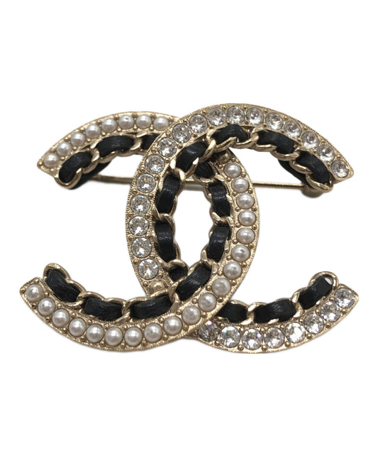 [Pre-owned] CHANEL Coco Mark Brooch