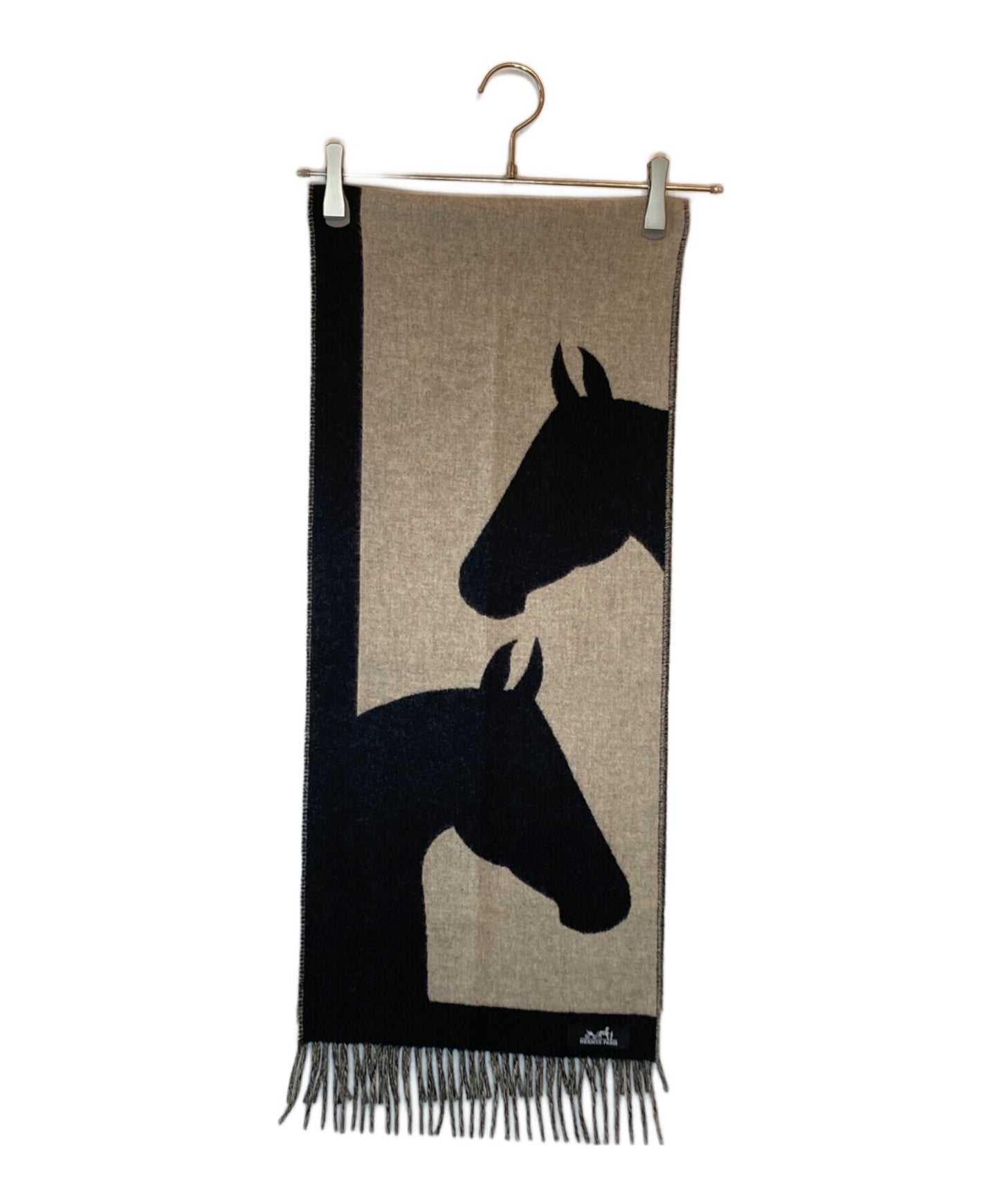[Pre-owned] HERMES Love Story Cashmere Scarf