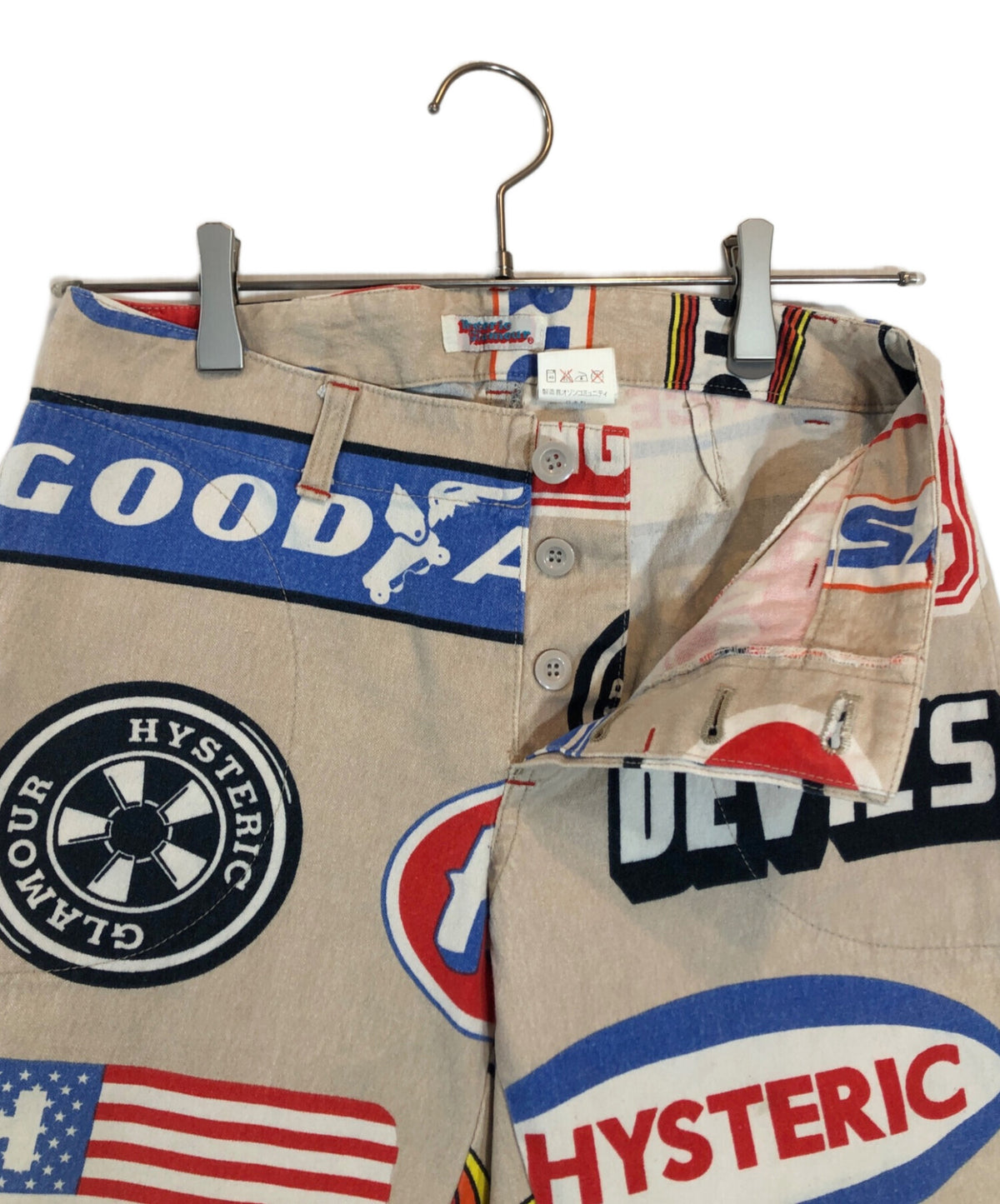 [Pre-owned] Hysteric Glamour All-over-print pants 2AP-1340