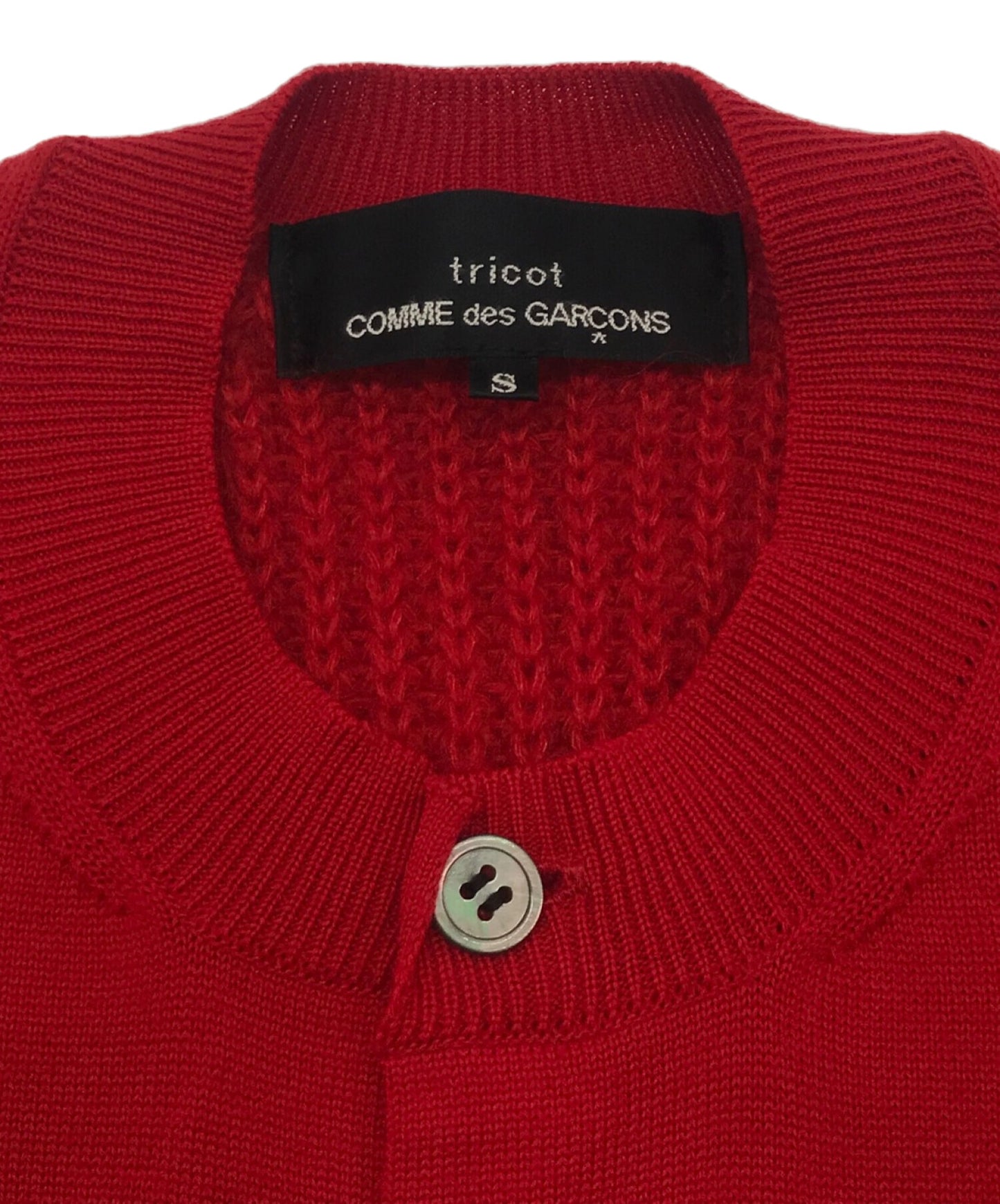 [Pre-owned] tricot COMME des GARCONS Back Low Gauge Cardigan TH-N011