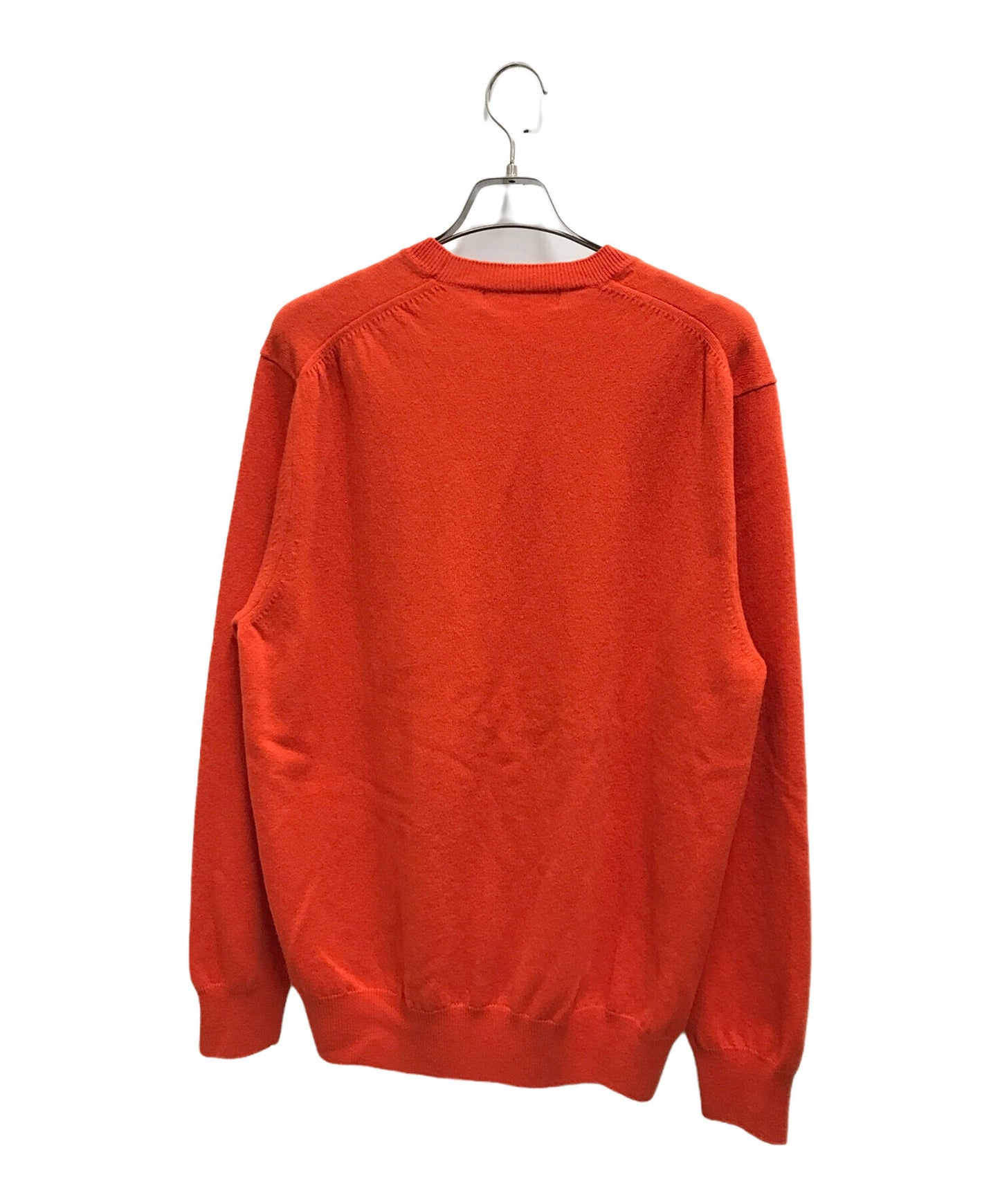 [Pre-owned] COMME des GARCONS SHIRT Oversized High Gauge Wool Crew Neck Knit FL-N008